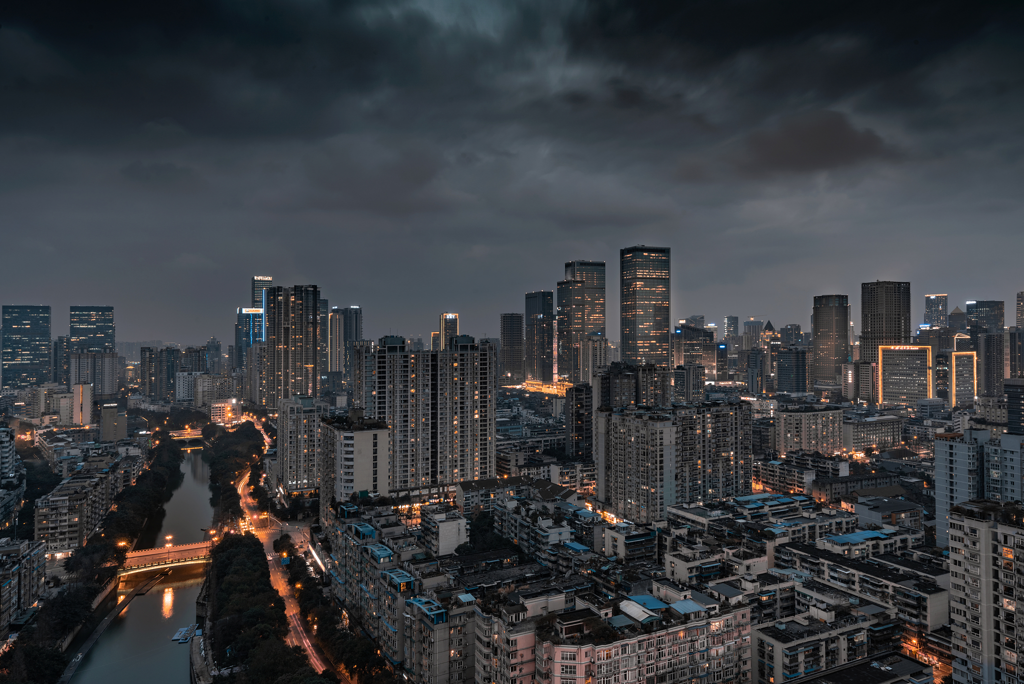 成都夜景