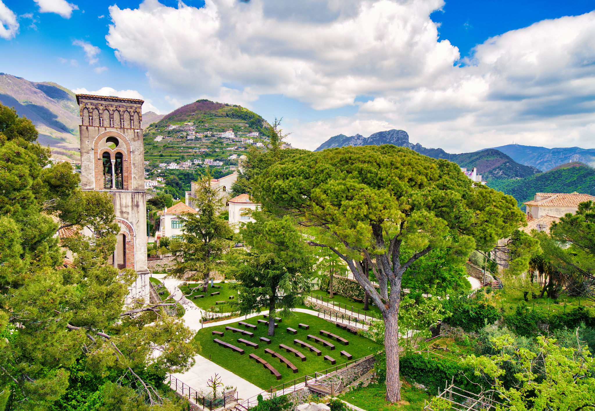 villa rufolo /  ravello at the amalfi coast