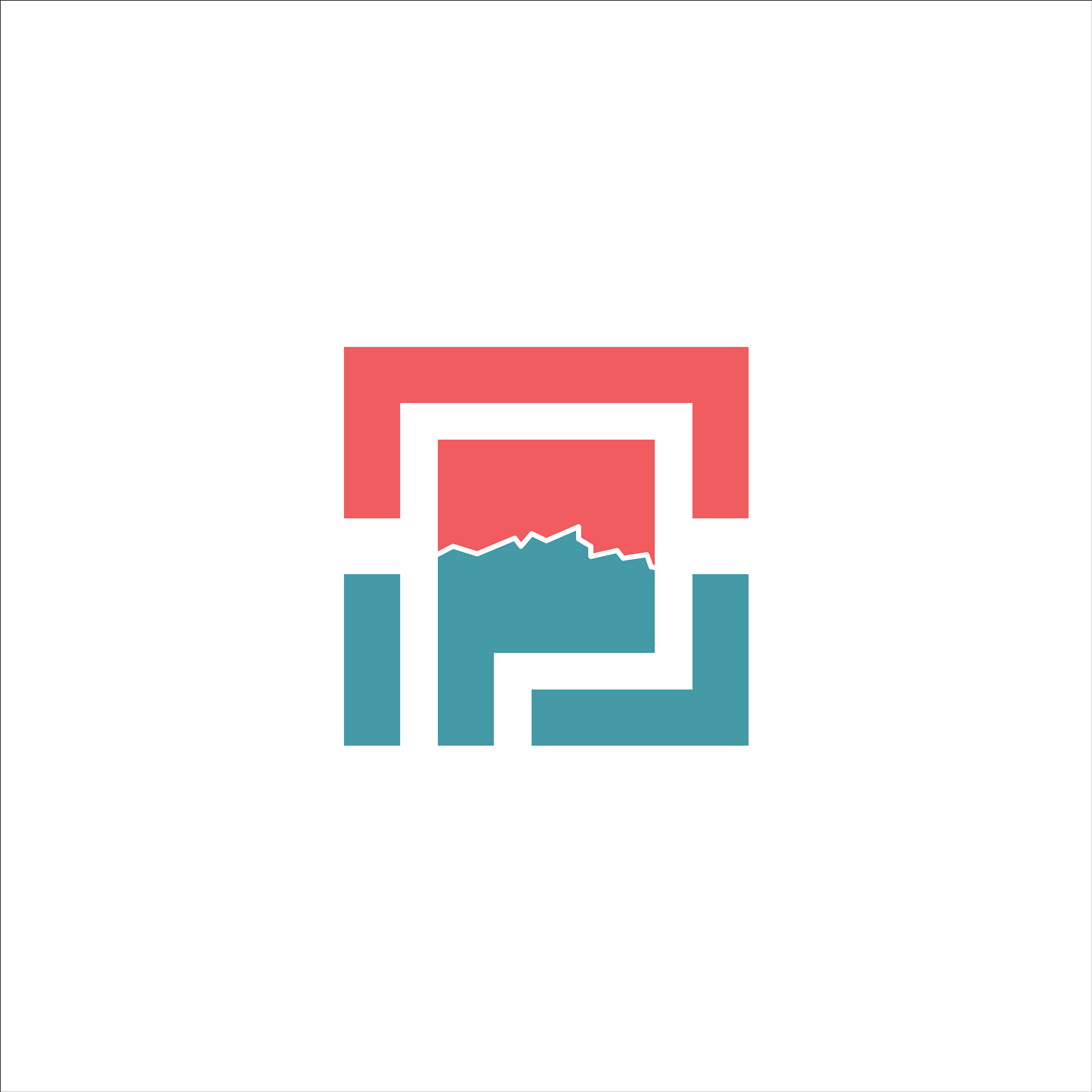 cp or pc letter template logos design