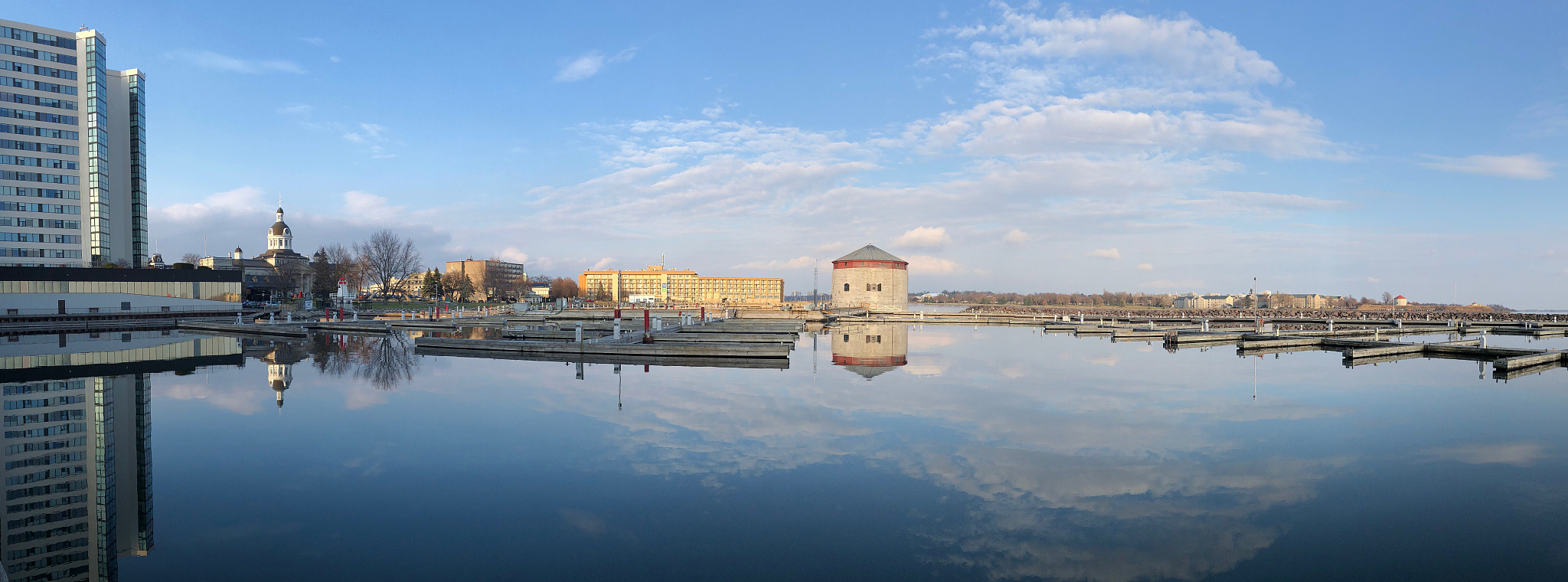 kingston harbour panorama