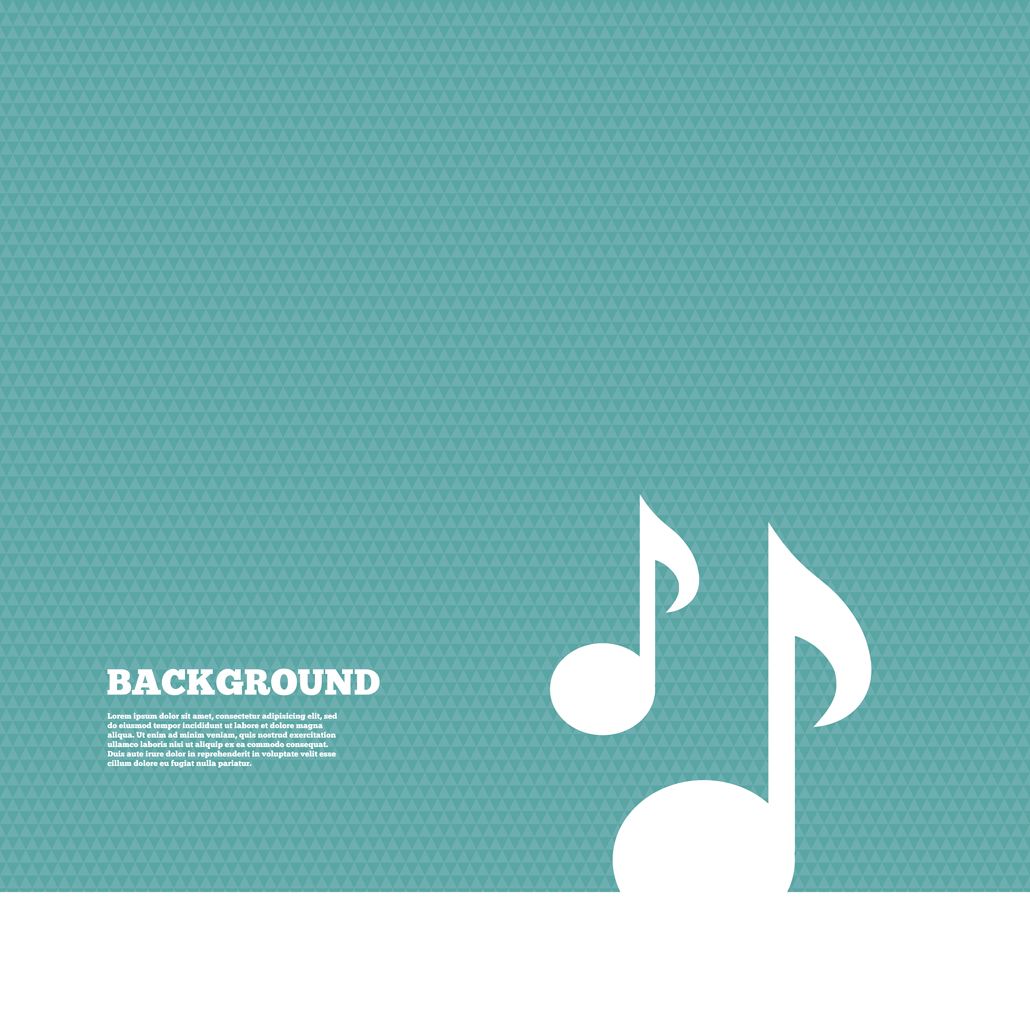 music notes sign icon. musical symbol