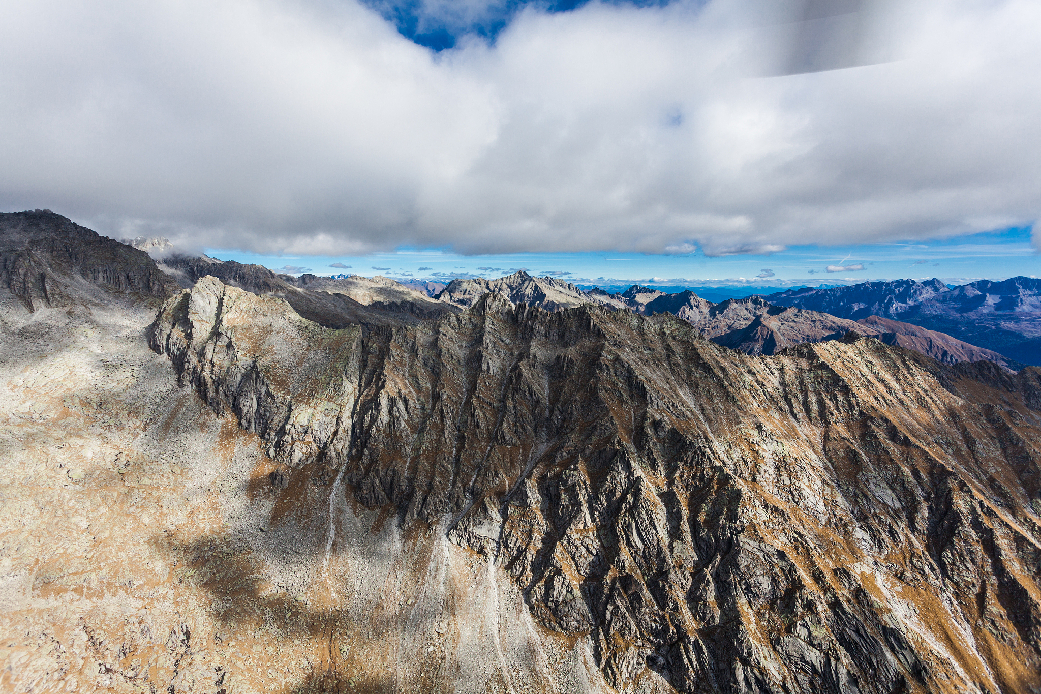 mountain range, italian alps, adamello