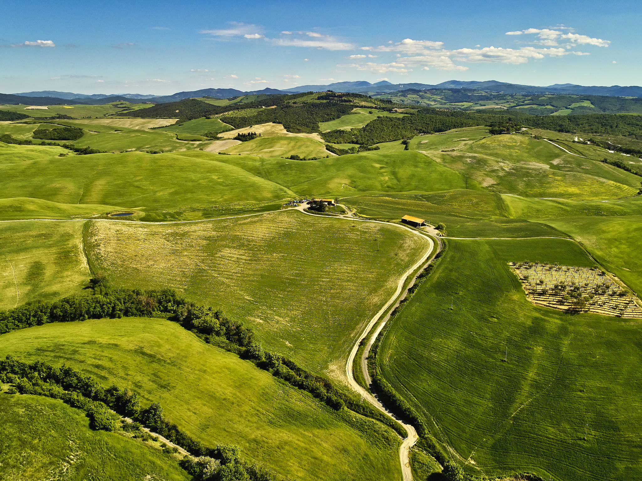 volterra countryside, tuscany, italy
