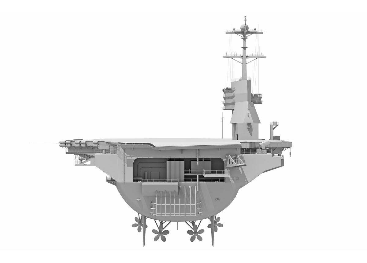 福特级航母雷达系统：探测距离、类型及功能详解