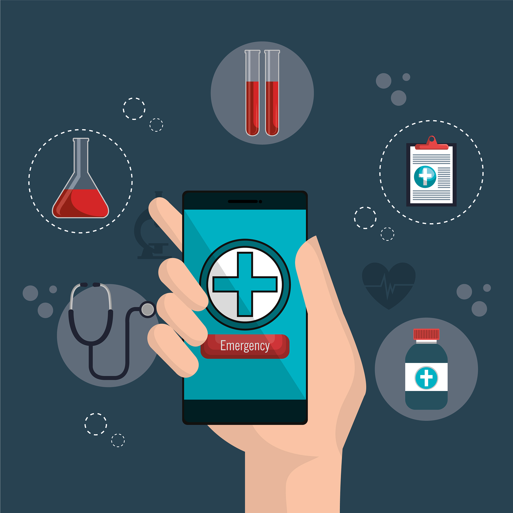 digital healthcare technology icon