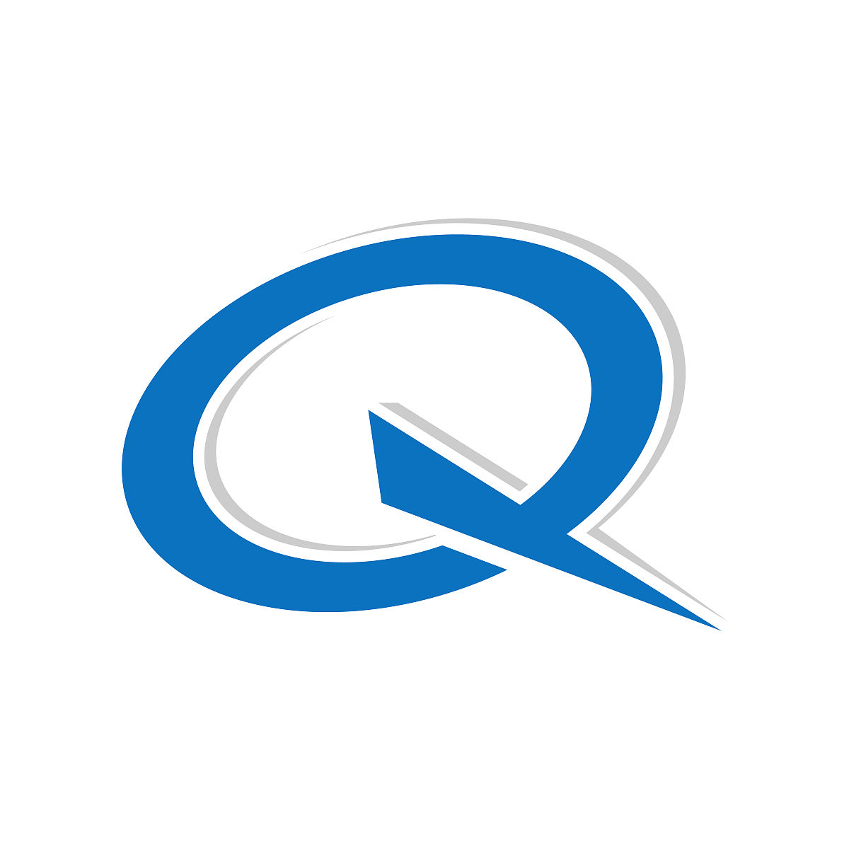 初始q字母矢量股票插图设计模板.