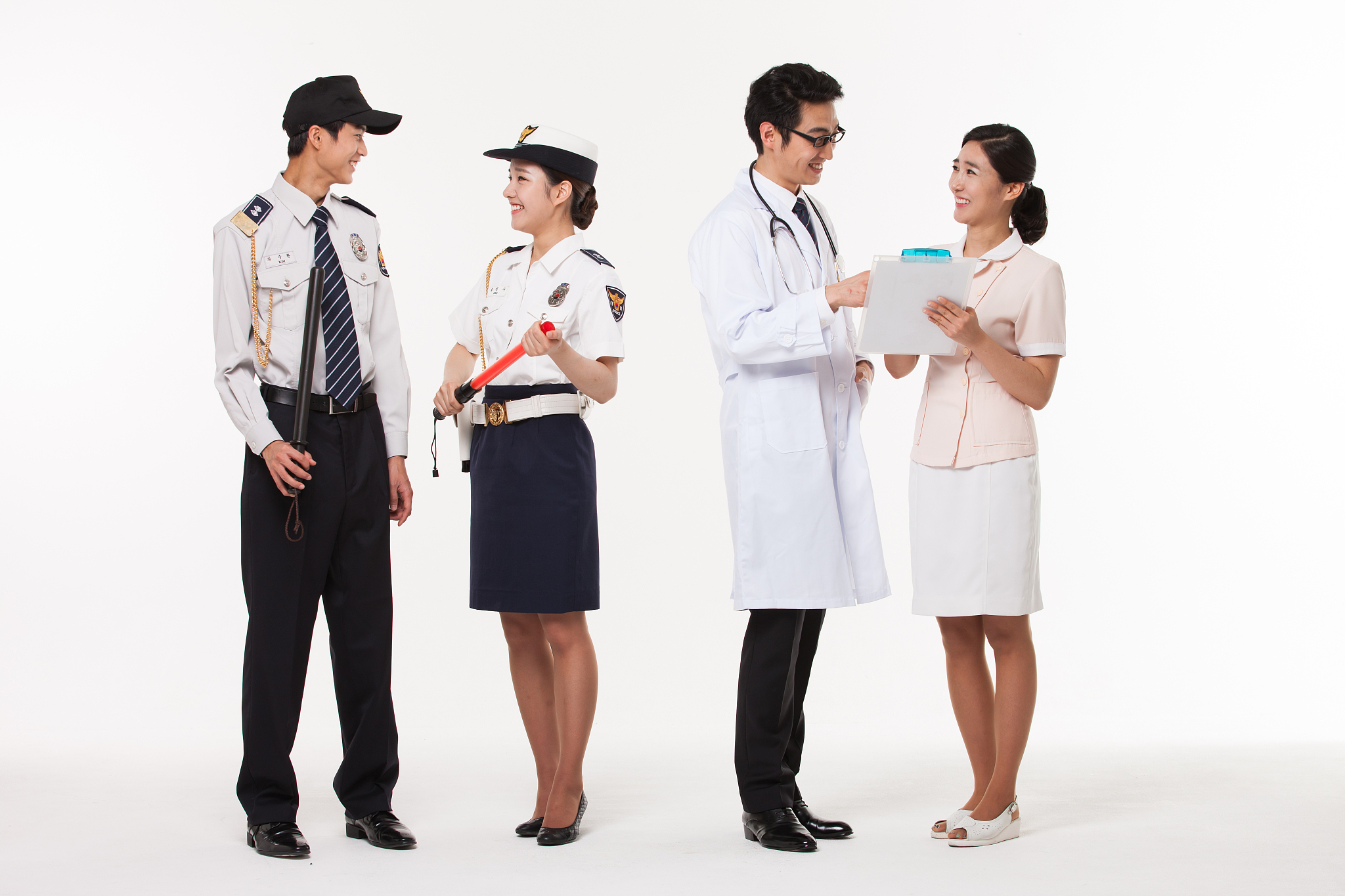 男护士的仪表风范