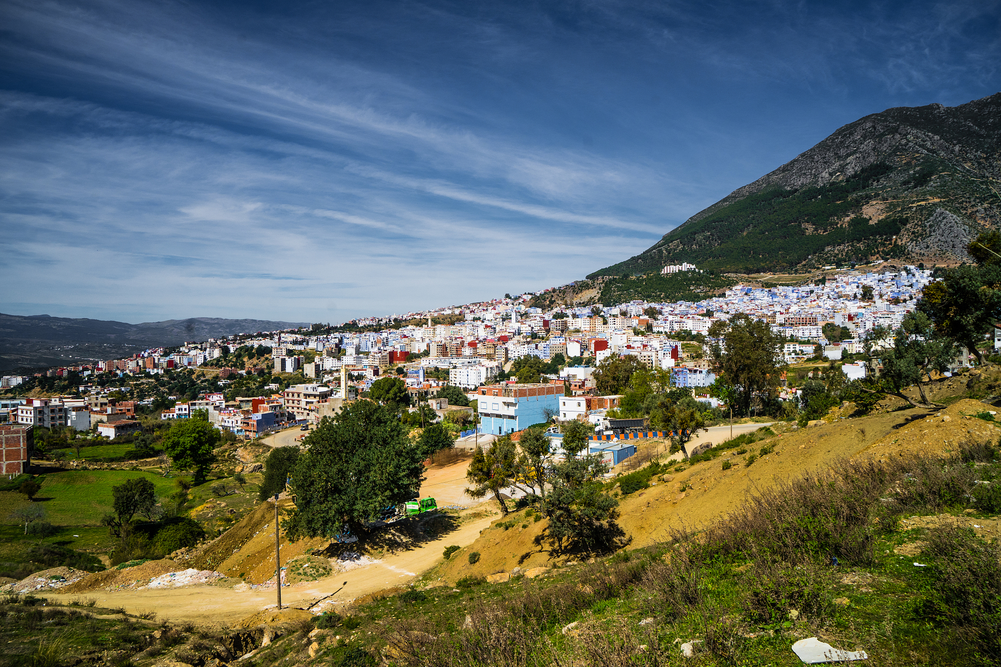 city landscape in morocco