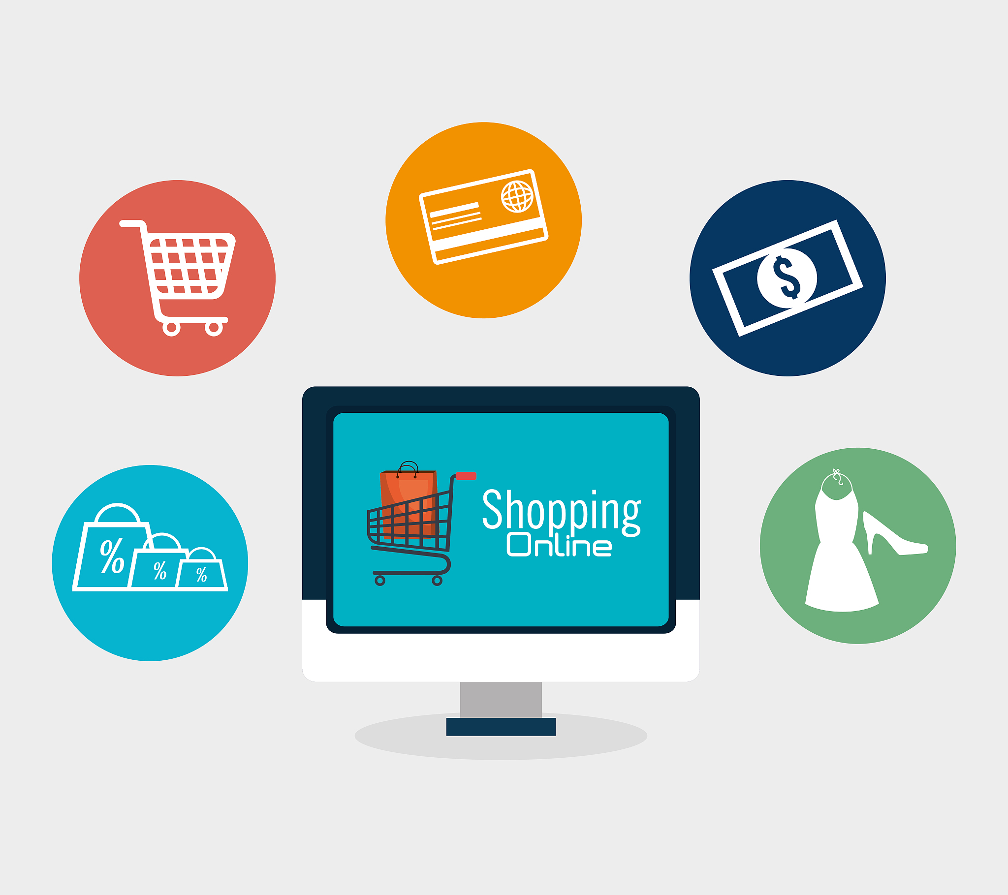 online store shopping icon
