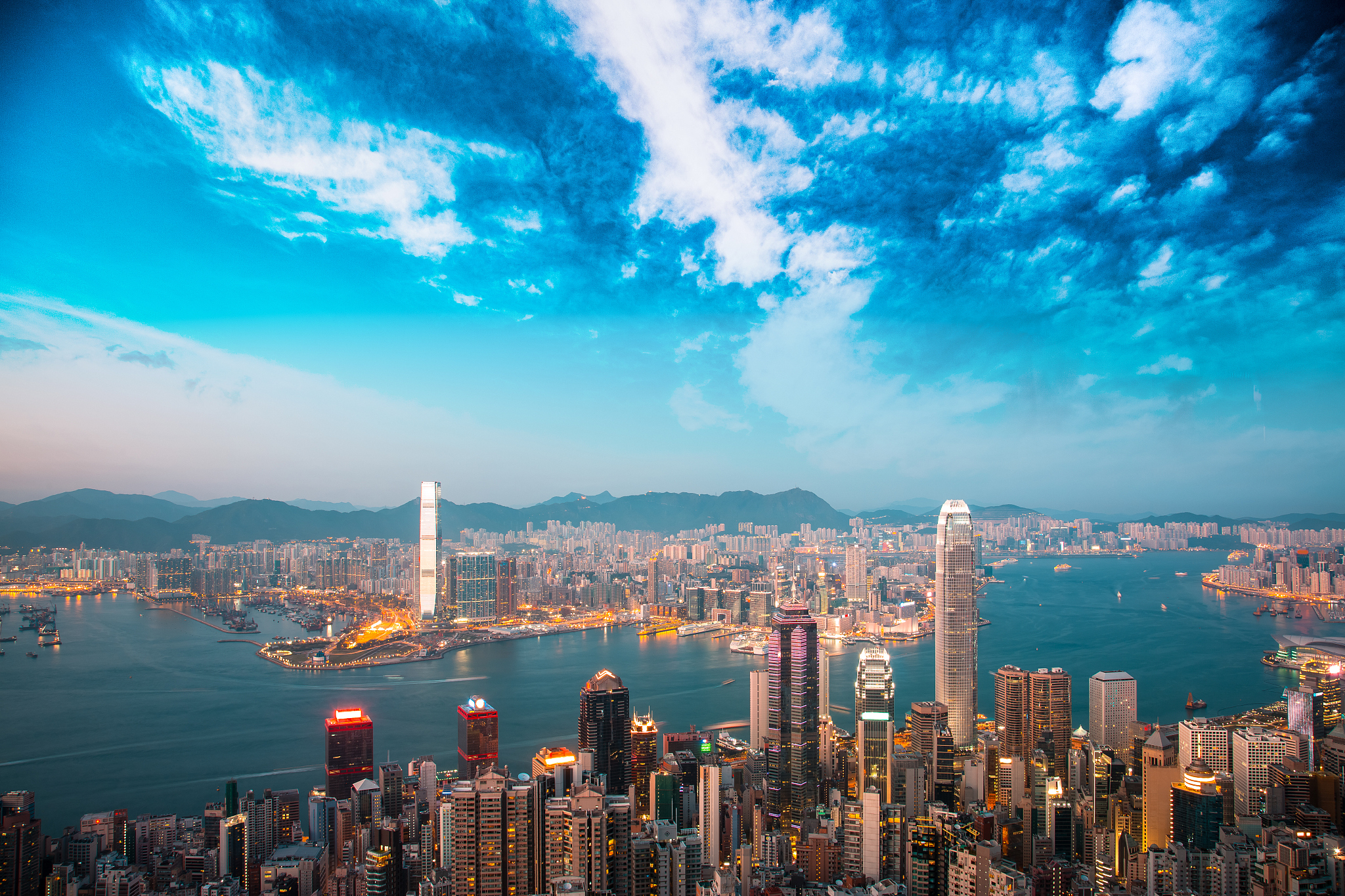 hong kong victoria harbor