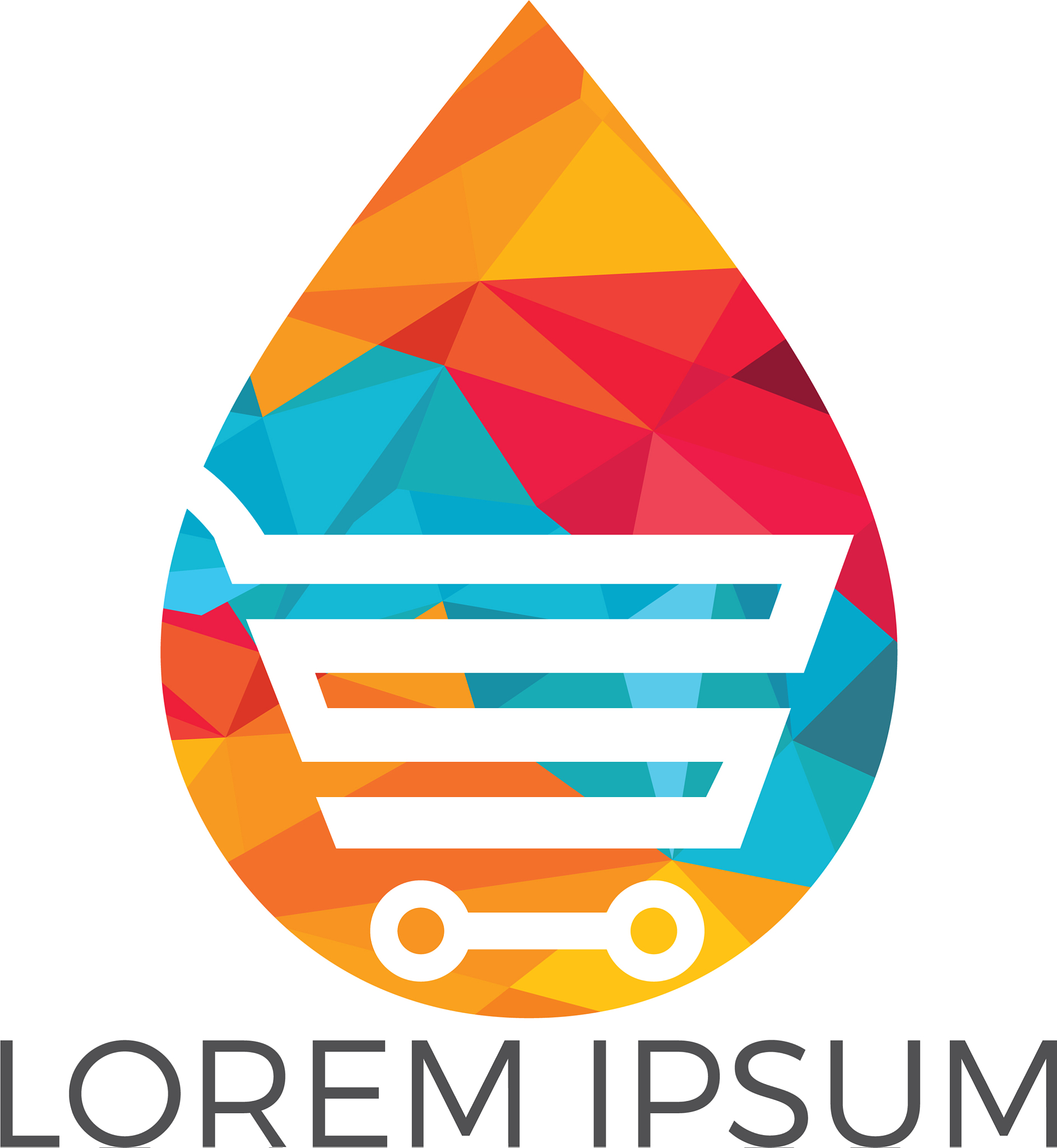 online water store logo concept