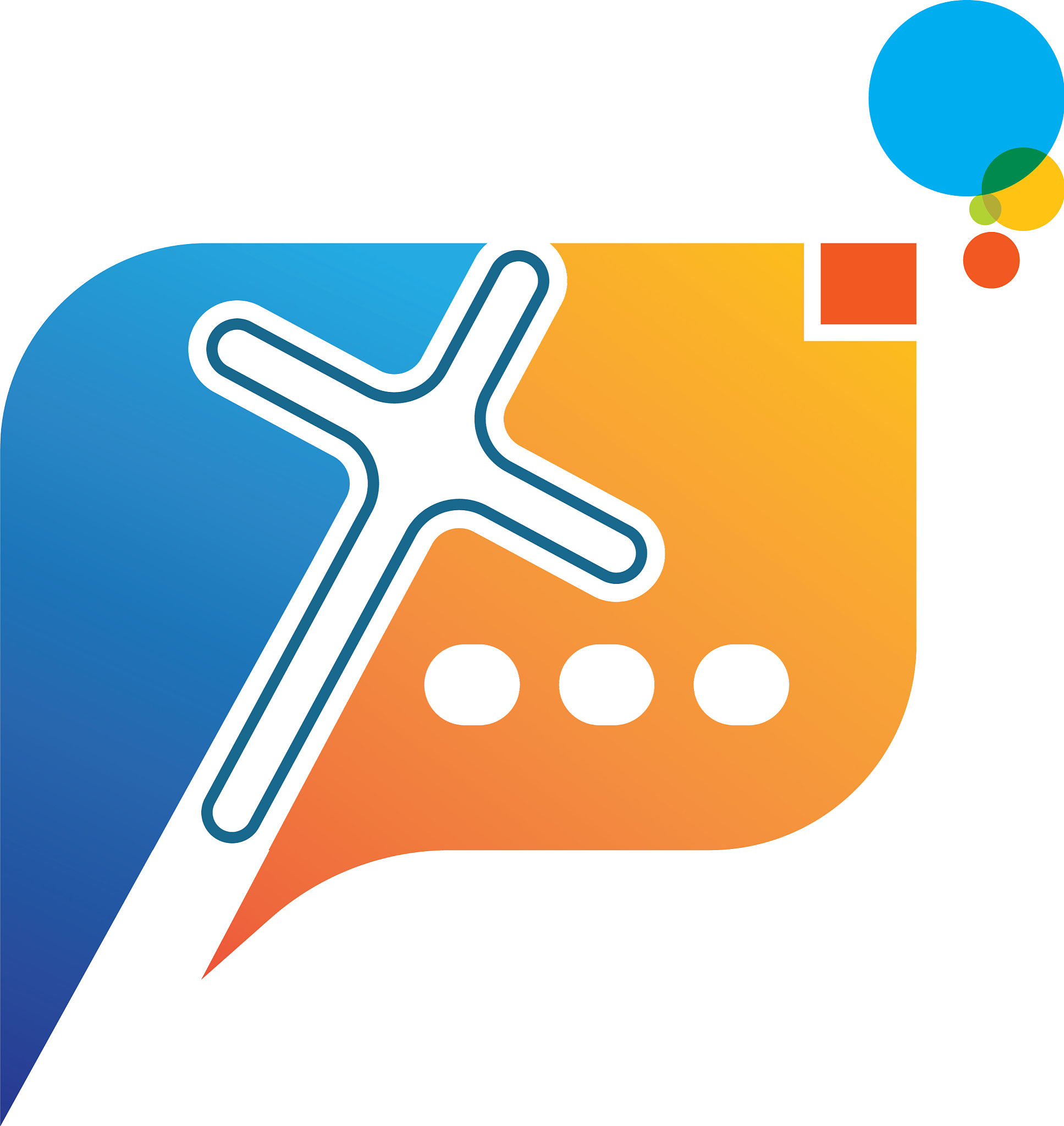 cross chat icon