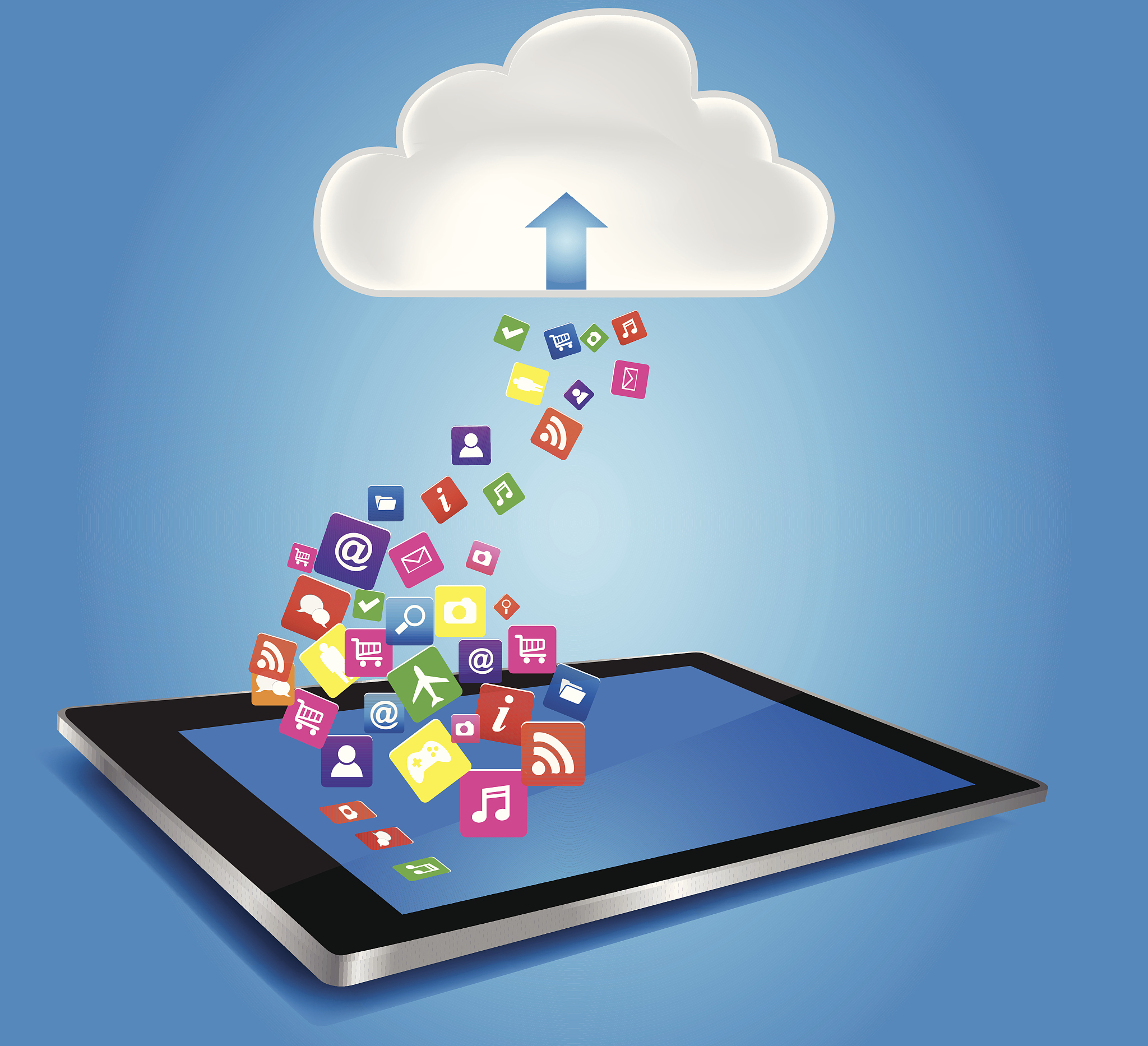 cloud computing concept