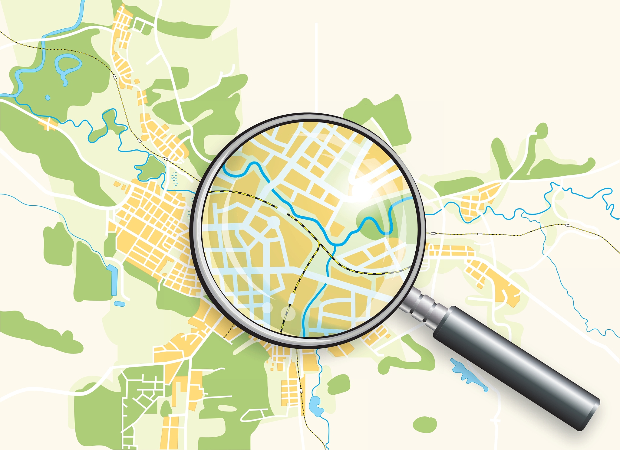map of the city