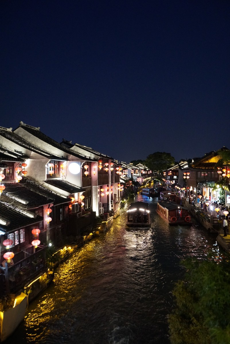 青果巷夜景：江南名士心心念念的梦境天堂