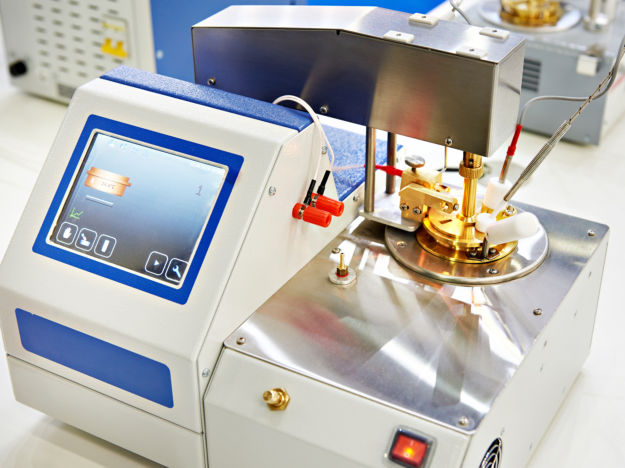 translate to Chinese. Thermal Cycle Test Set-up - Optical probe