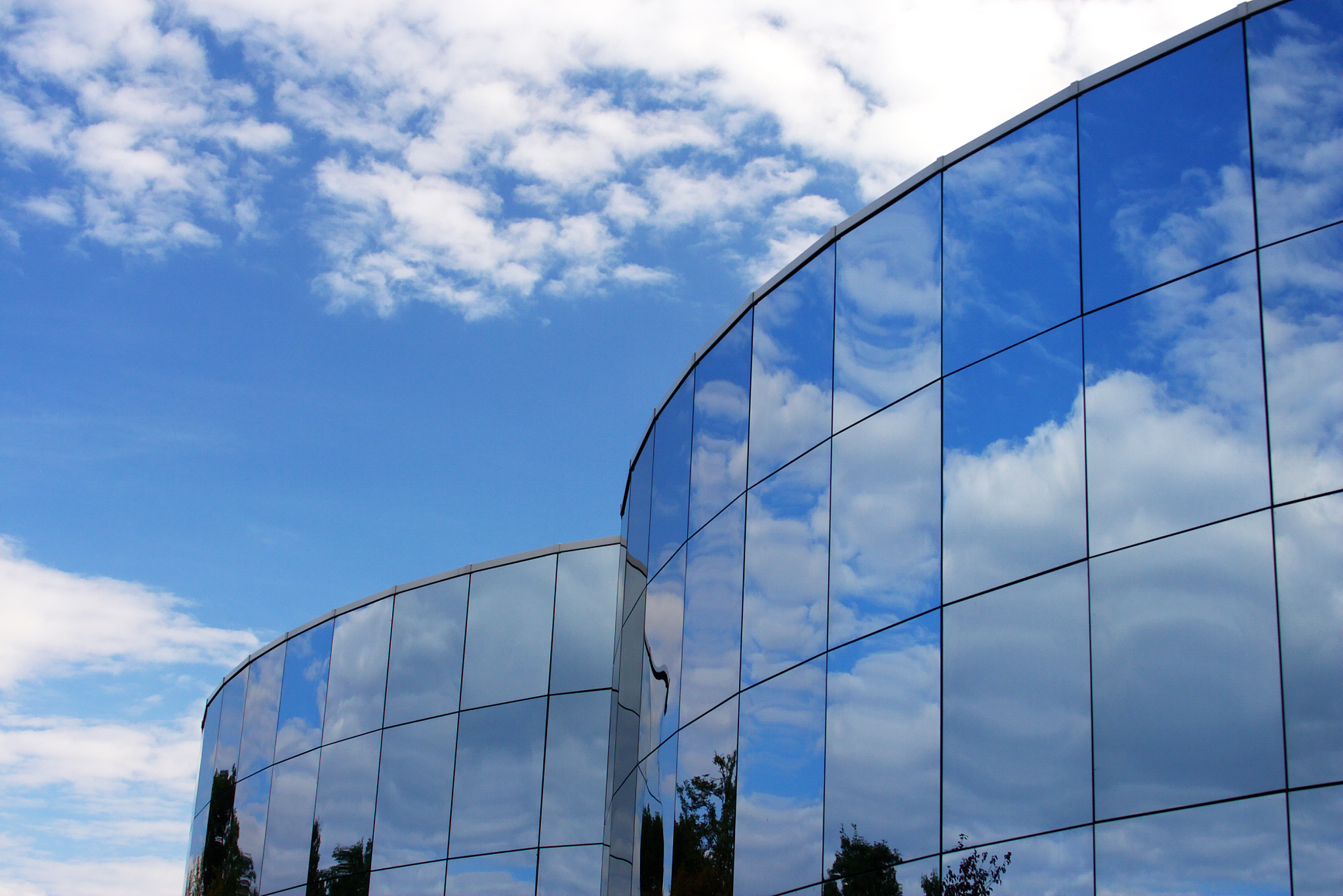 glass building
