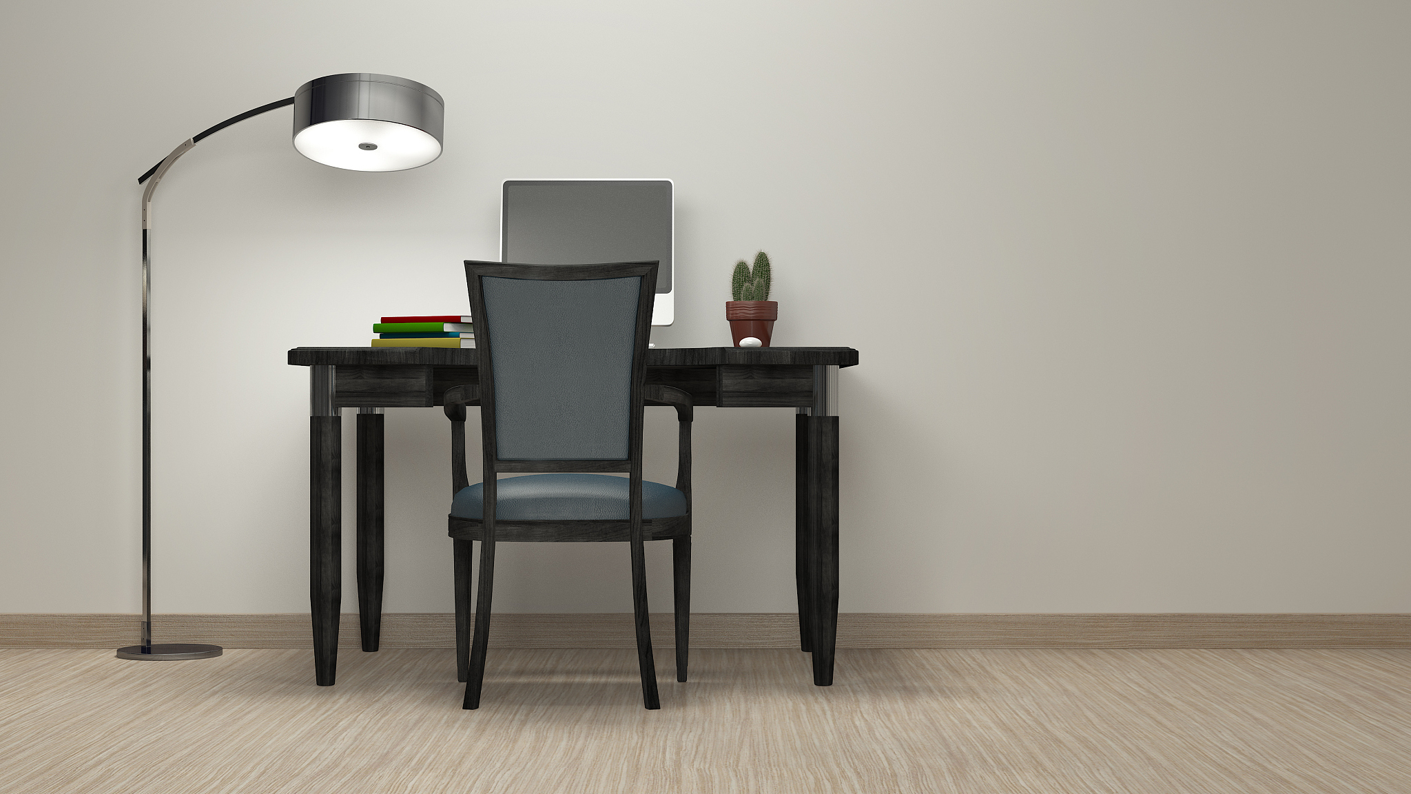 workroom simple and good look / 3d rendering image