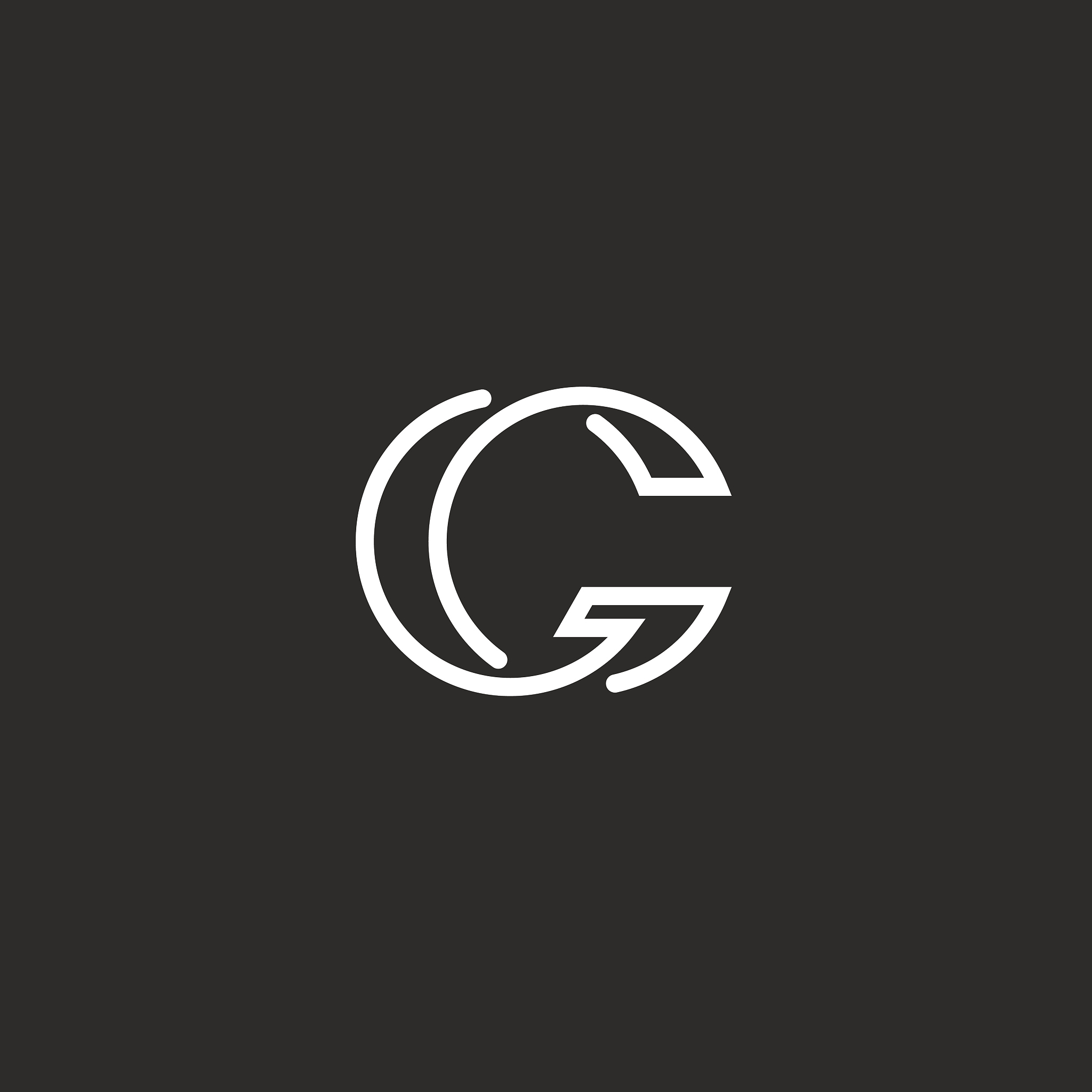 g letter logo monogram