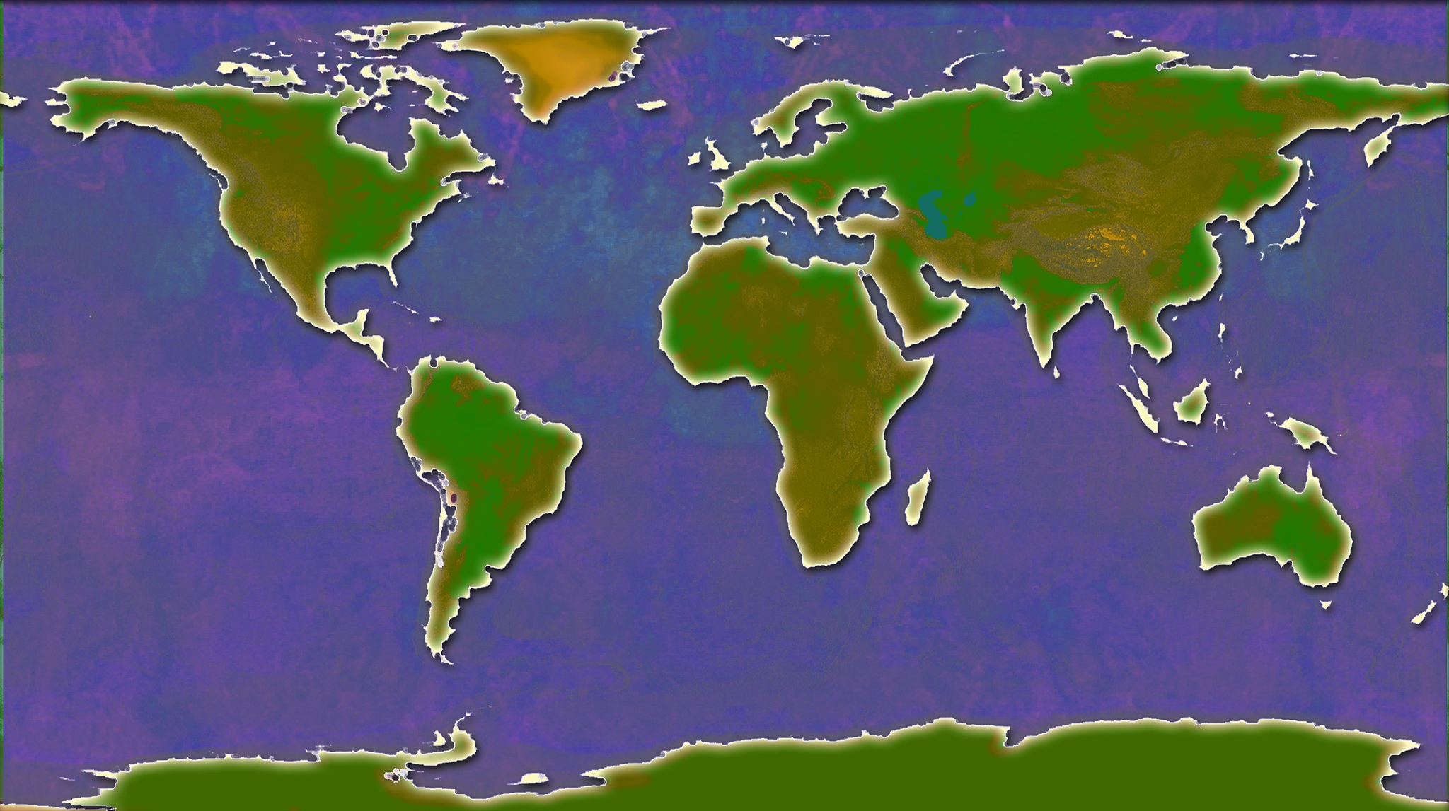 world map illustration