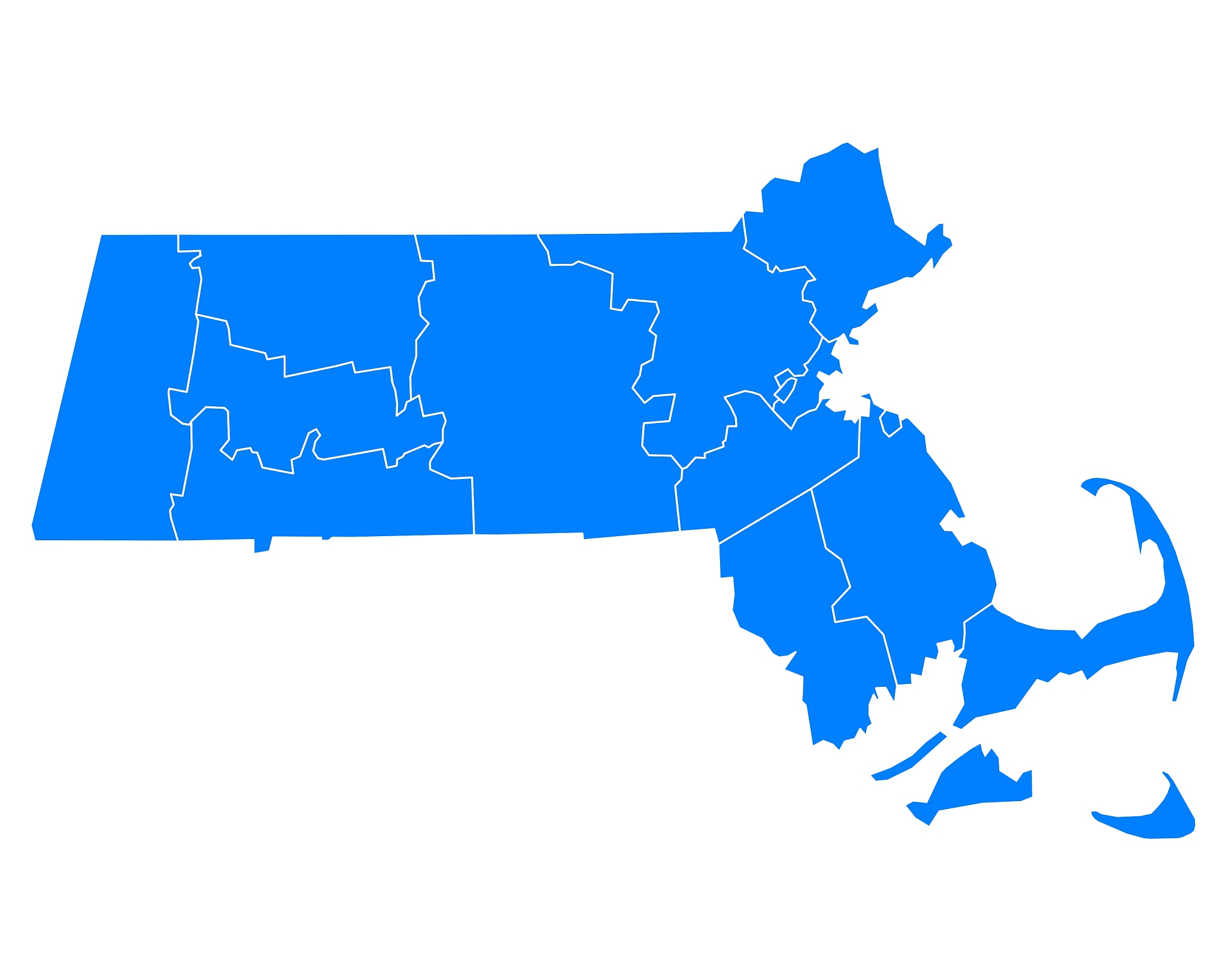 map of massachusetts
