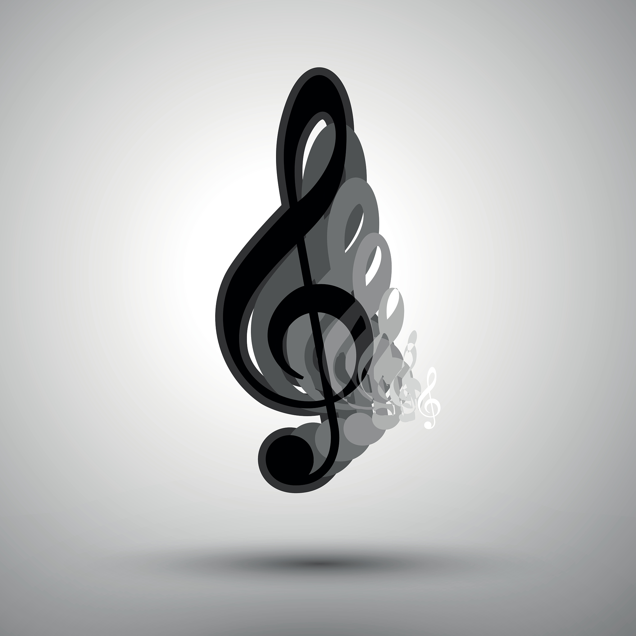 treble clef app icon