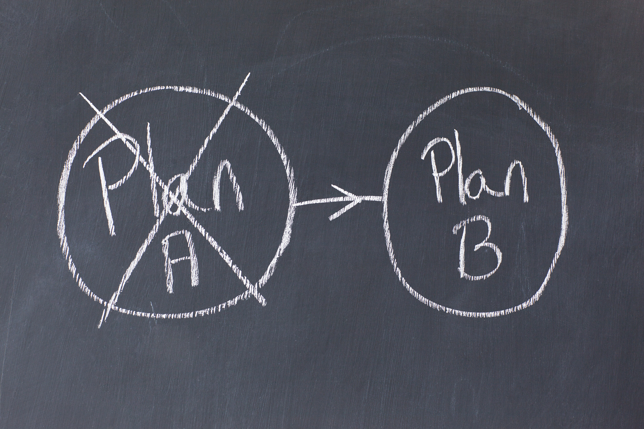 two circled plans drawn bound to each other