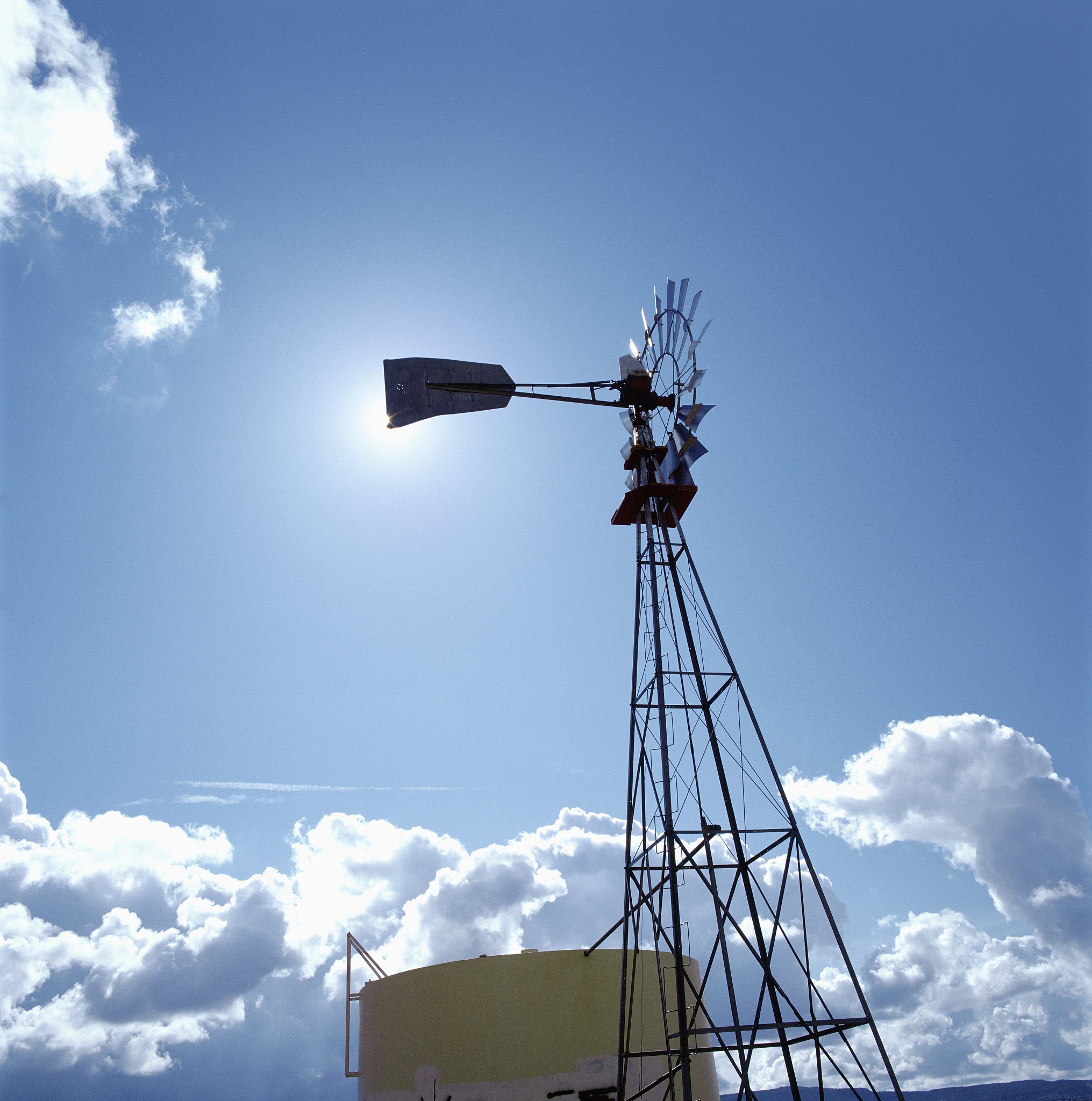 a wind powered generator