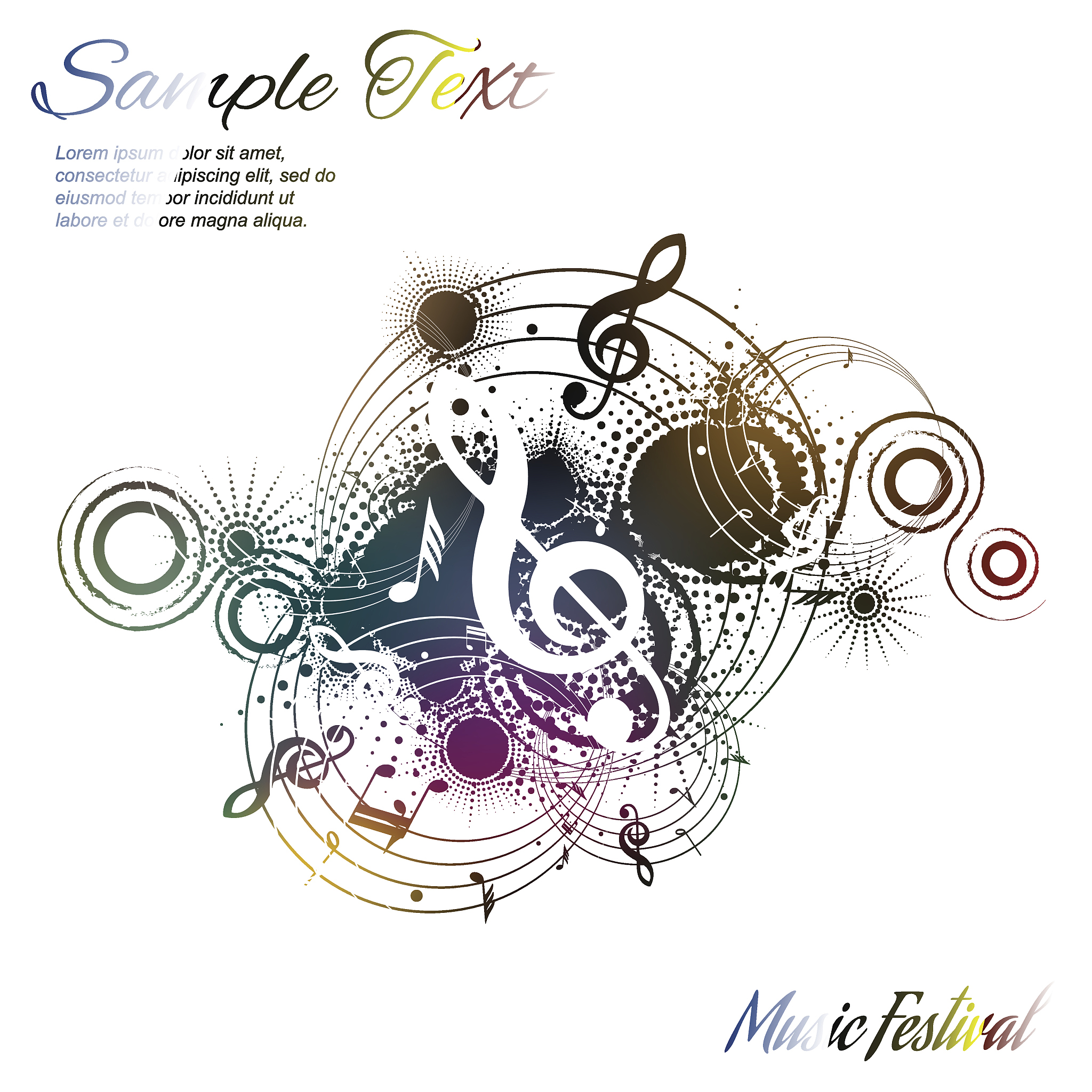 background music abstraction