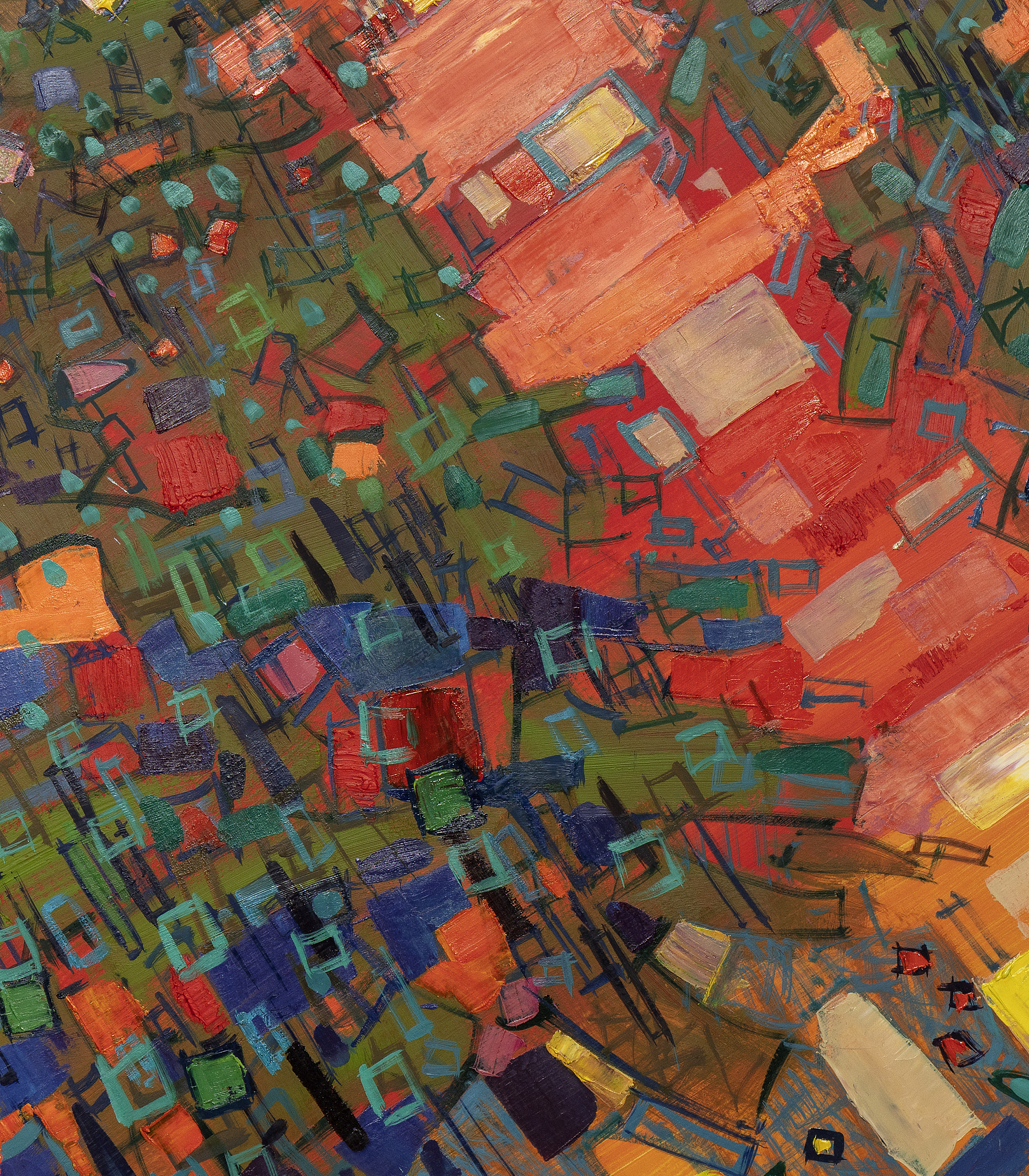 oil painting, abstract drawing, handmade