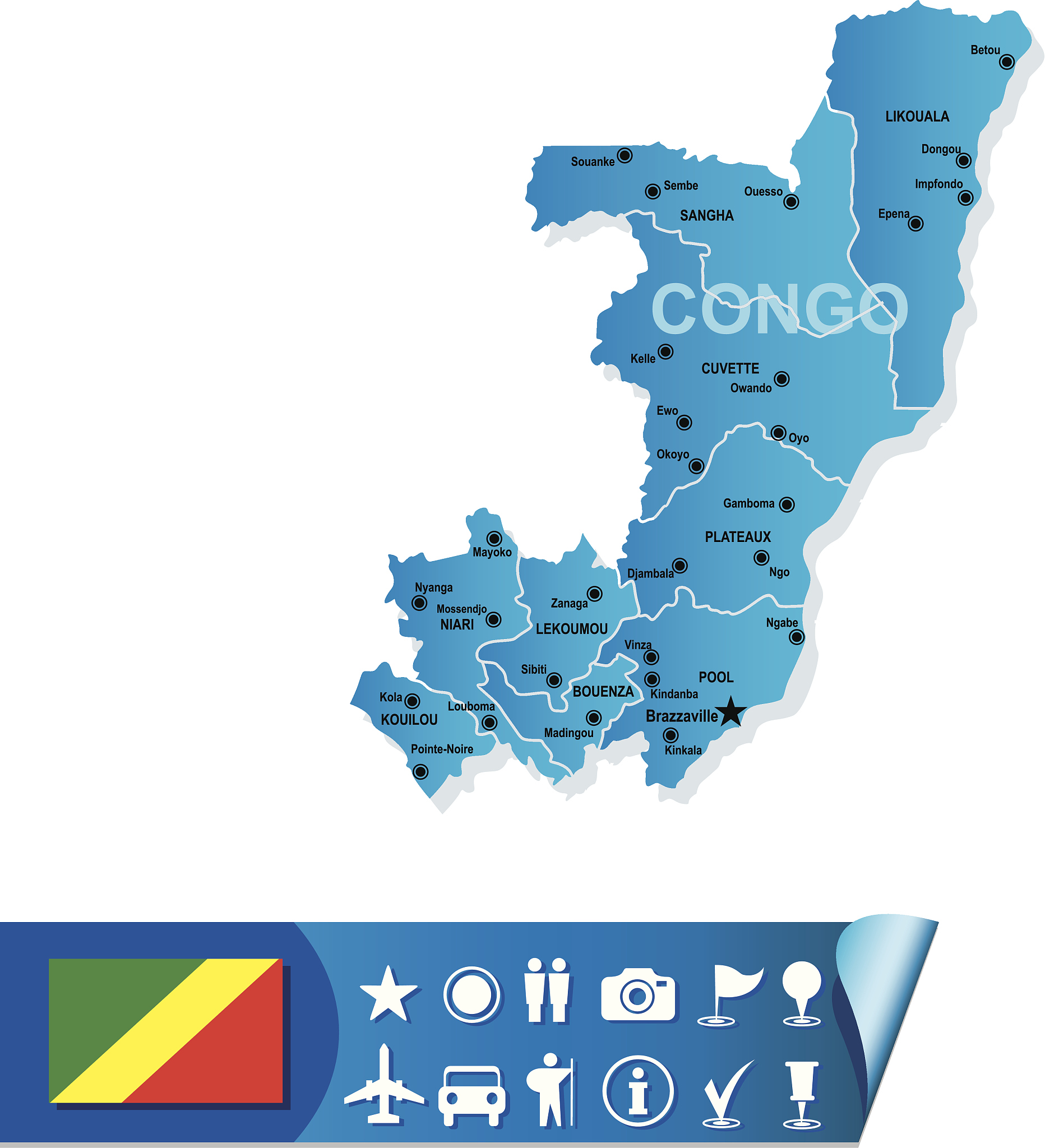 republic of the congo map