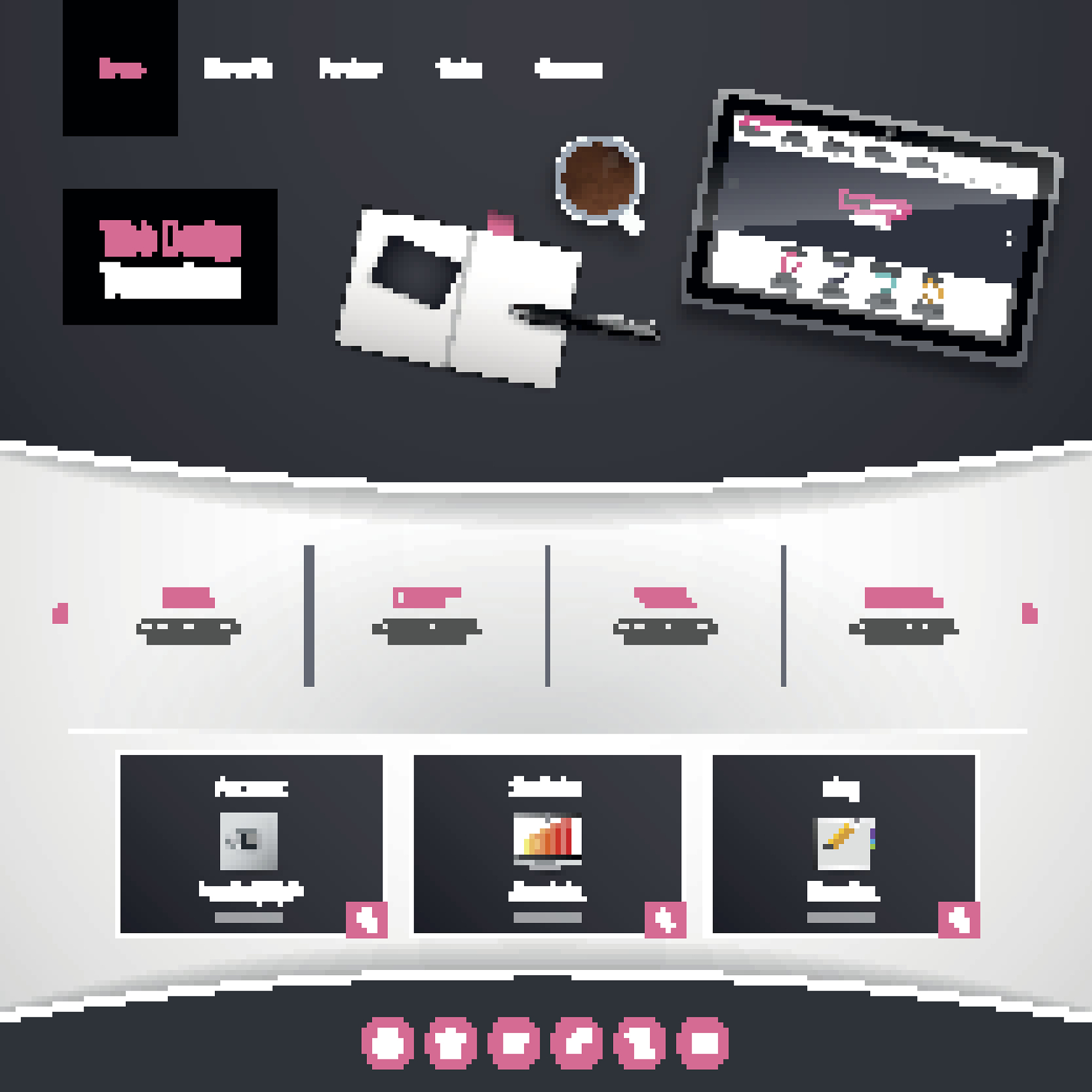 modern clean website template
