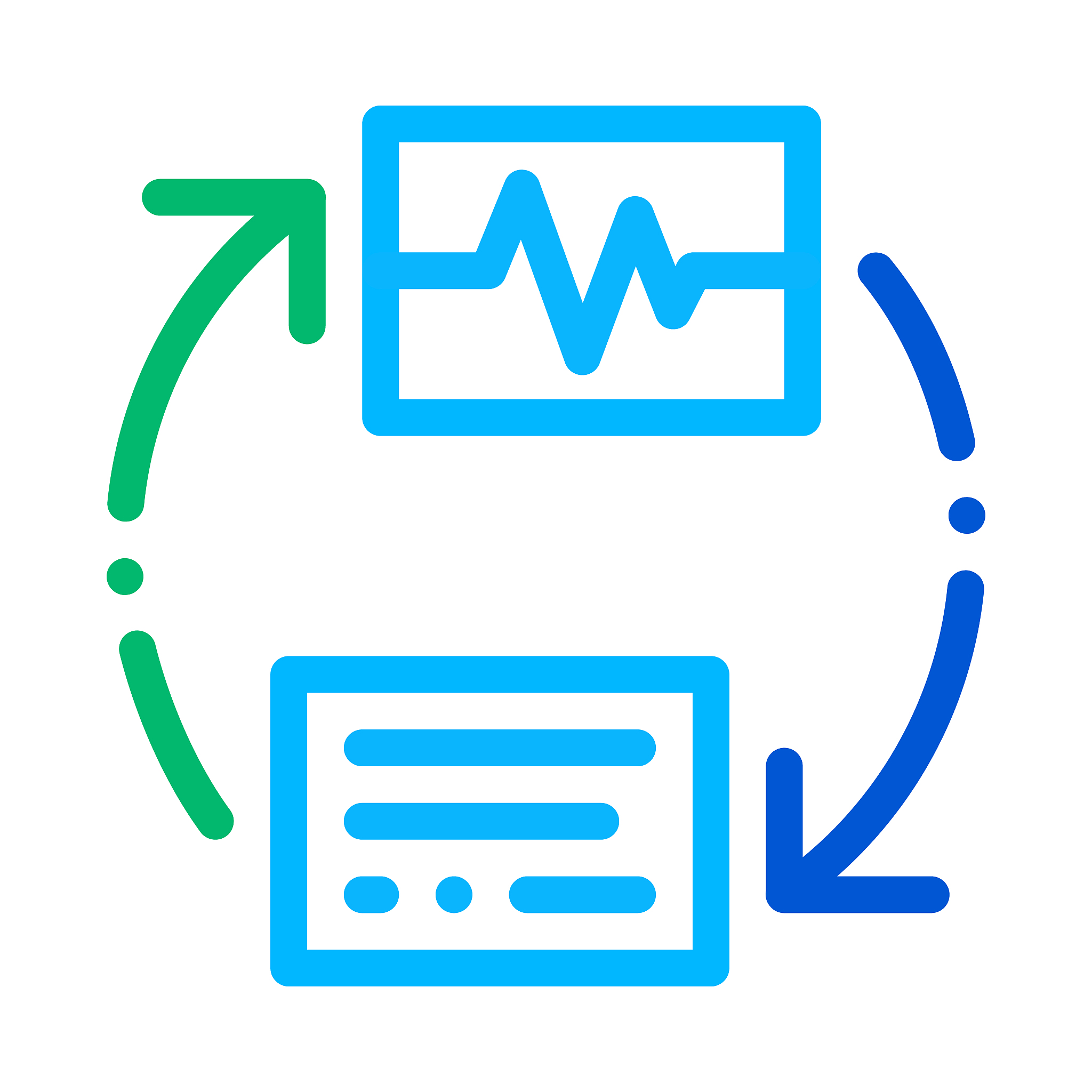 wireless diagnostics voice control icon vector illustration