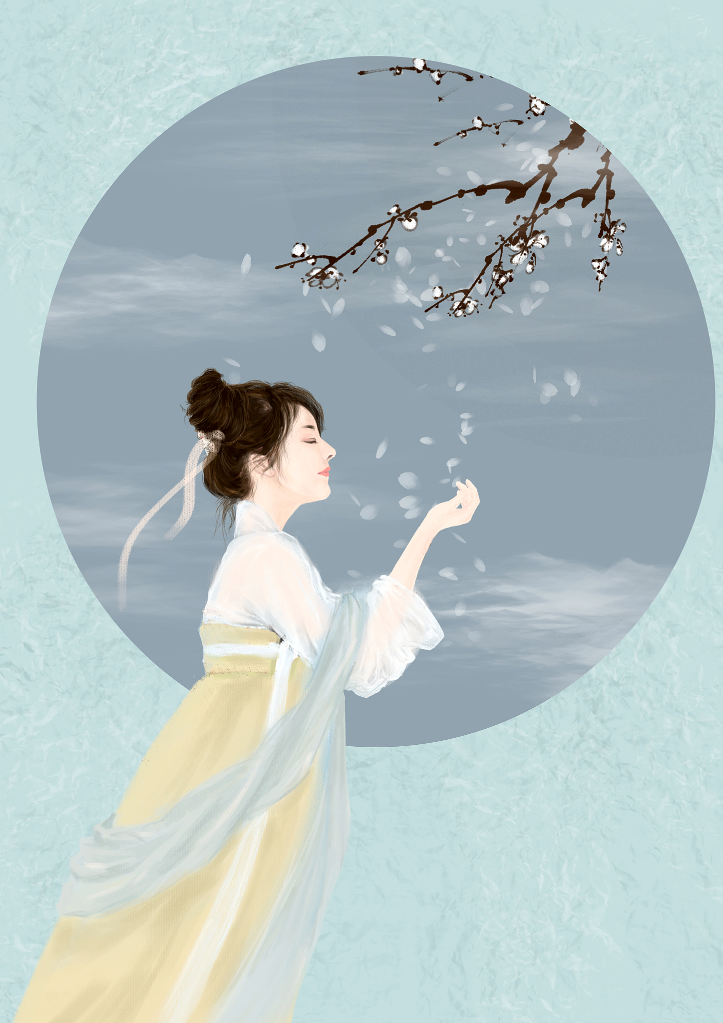 安琪：红颜倾城，唯愿相守的唯美古诗