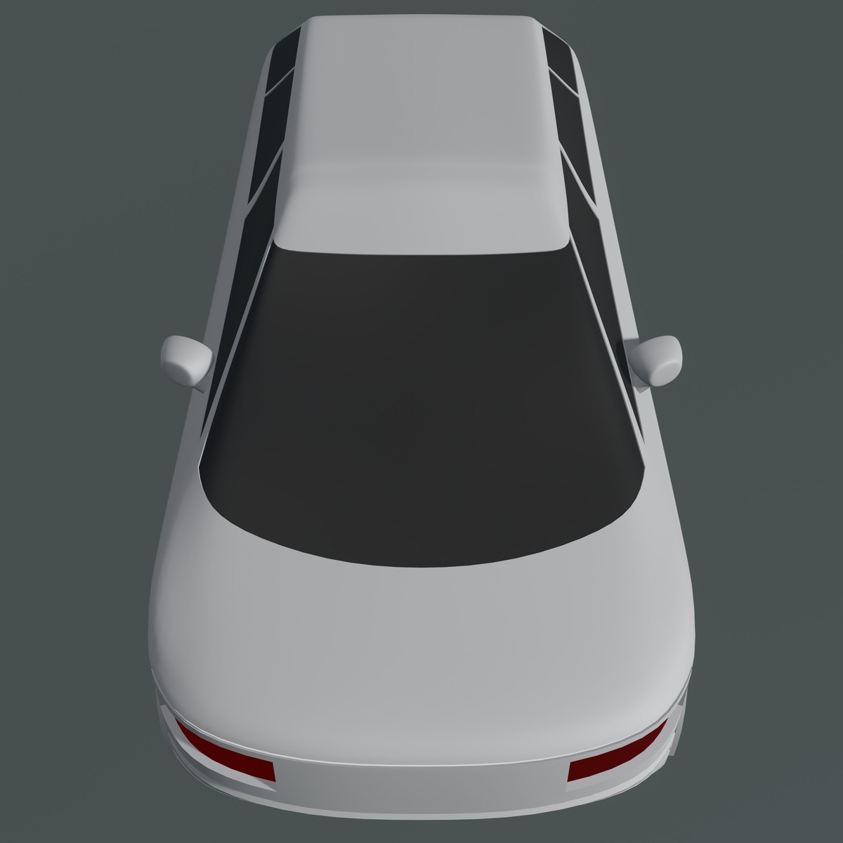 汽车模型使用三角网格吗？