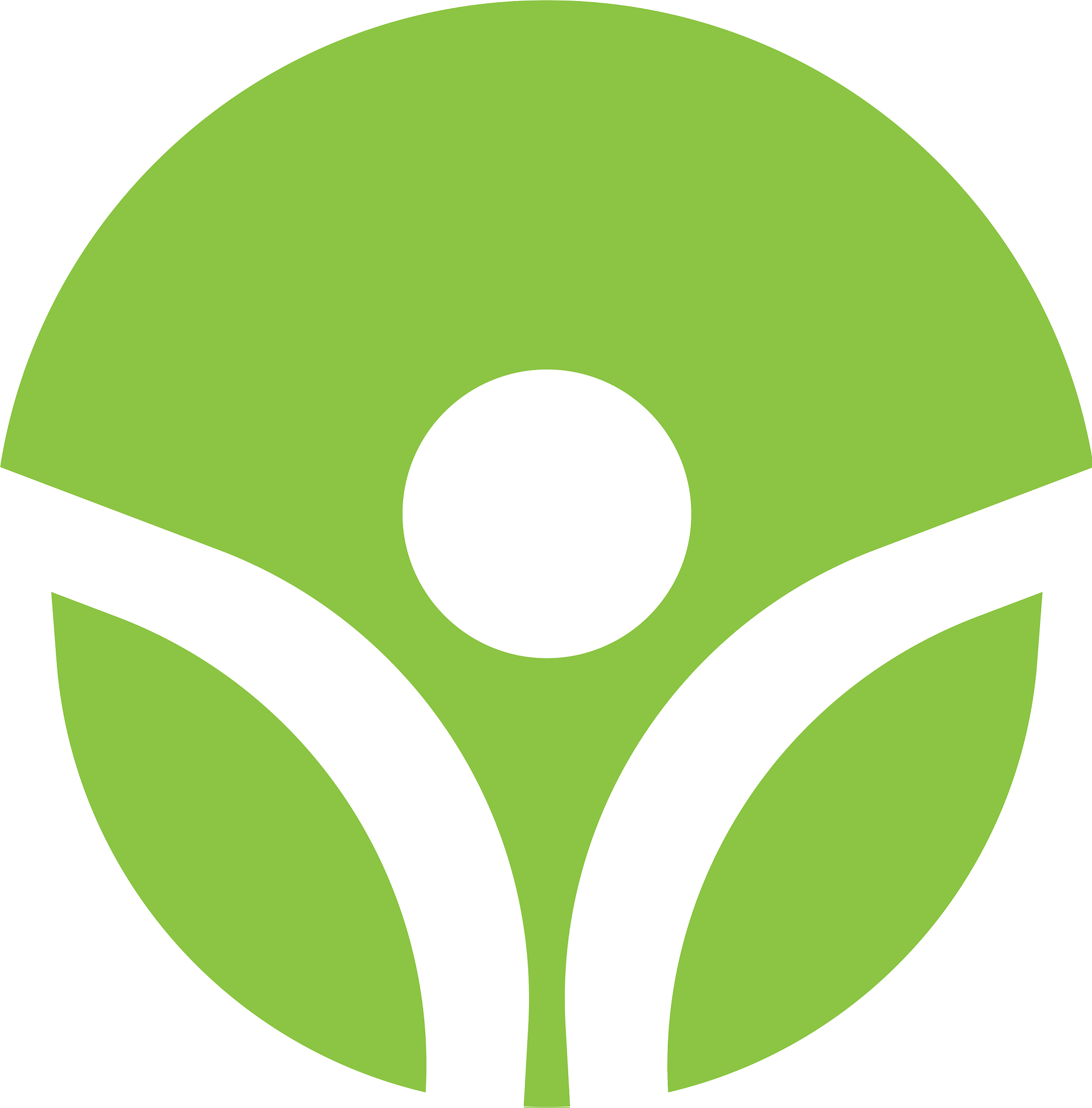 leaf ecology nature logo template