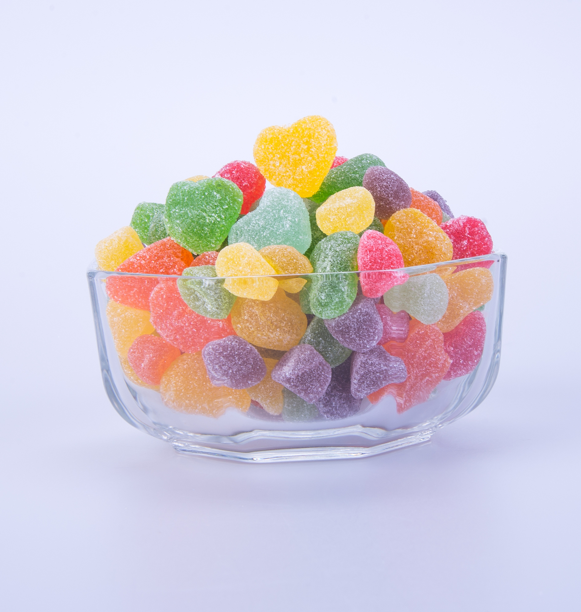 candies. jelly candies on a background.