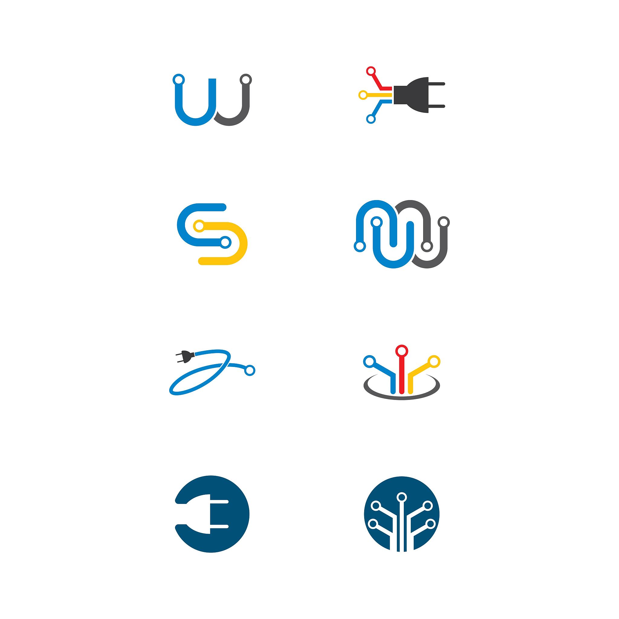 wire,cable  icon illustration