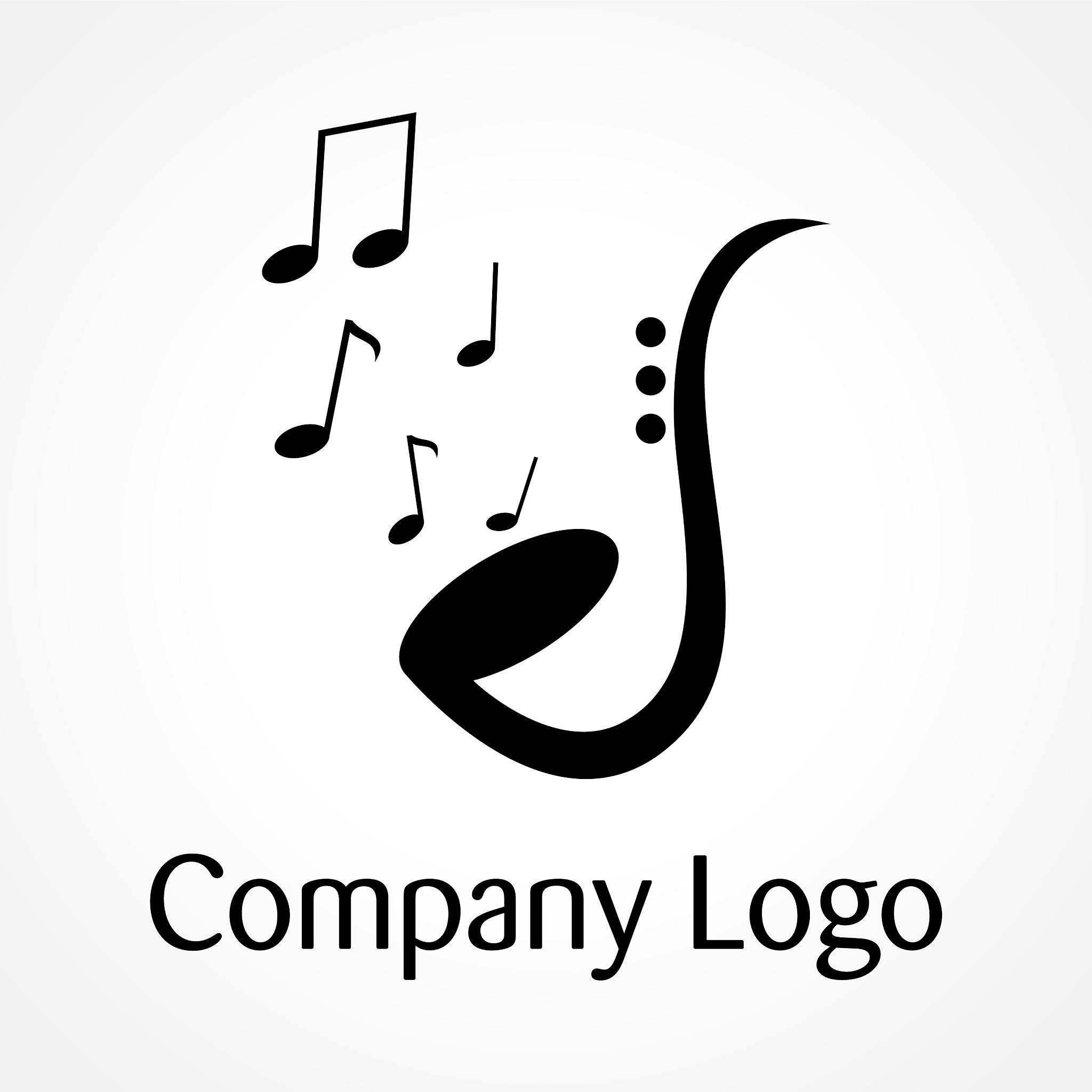 saxophone with music notations