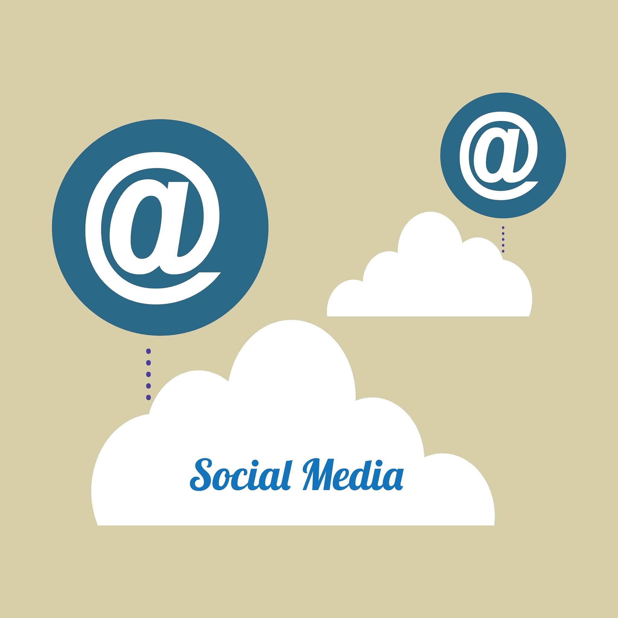 social media design media icon communication