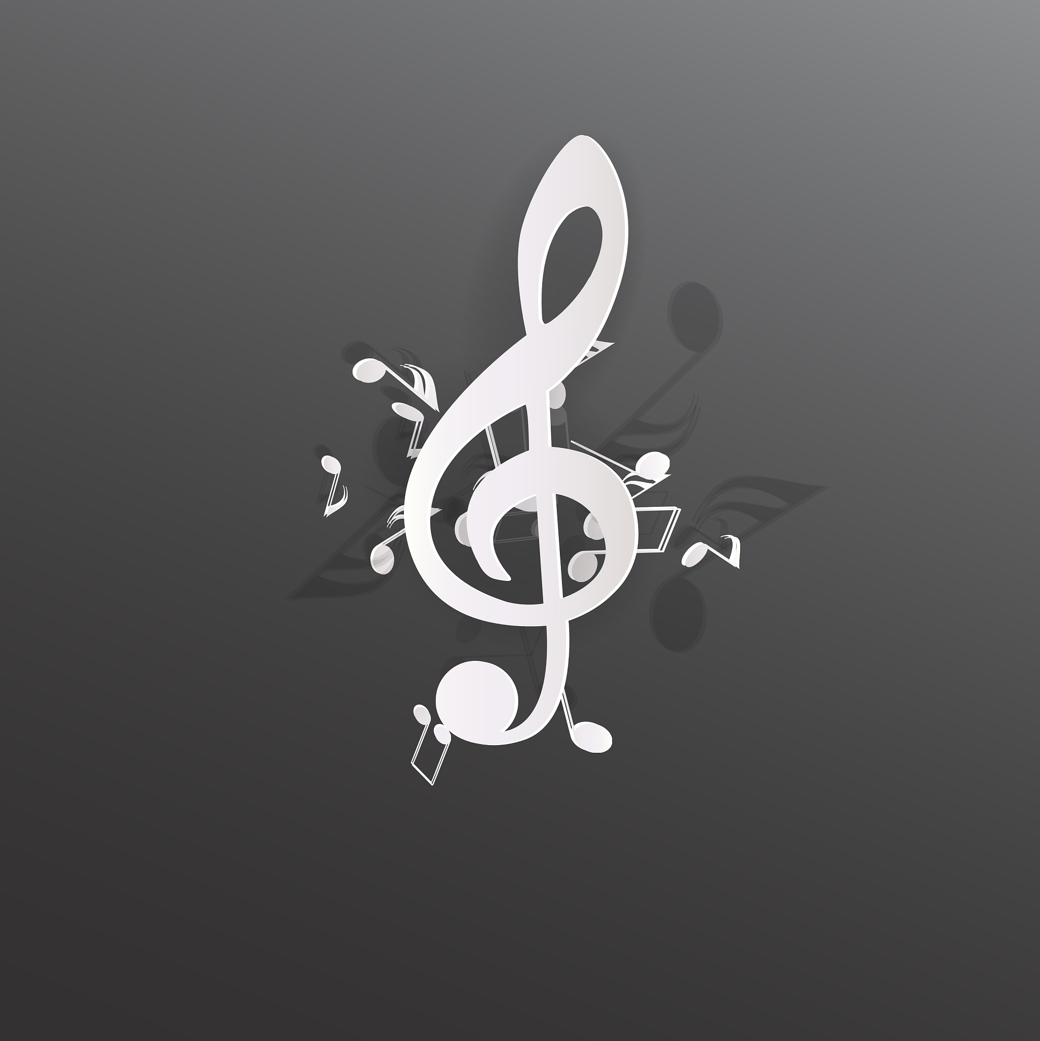 abstract musical background