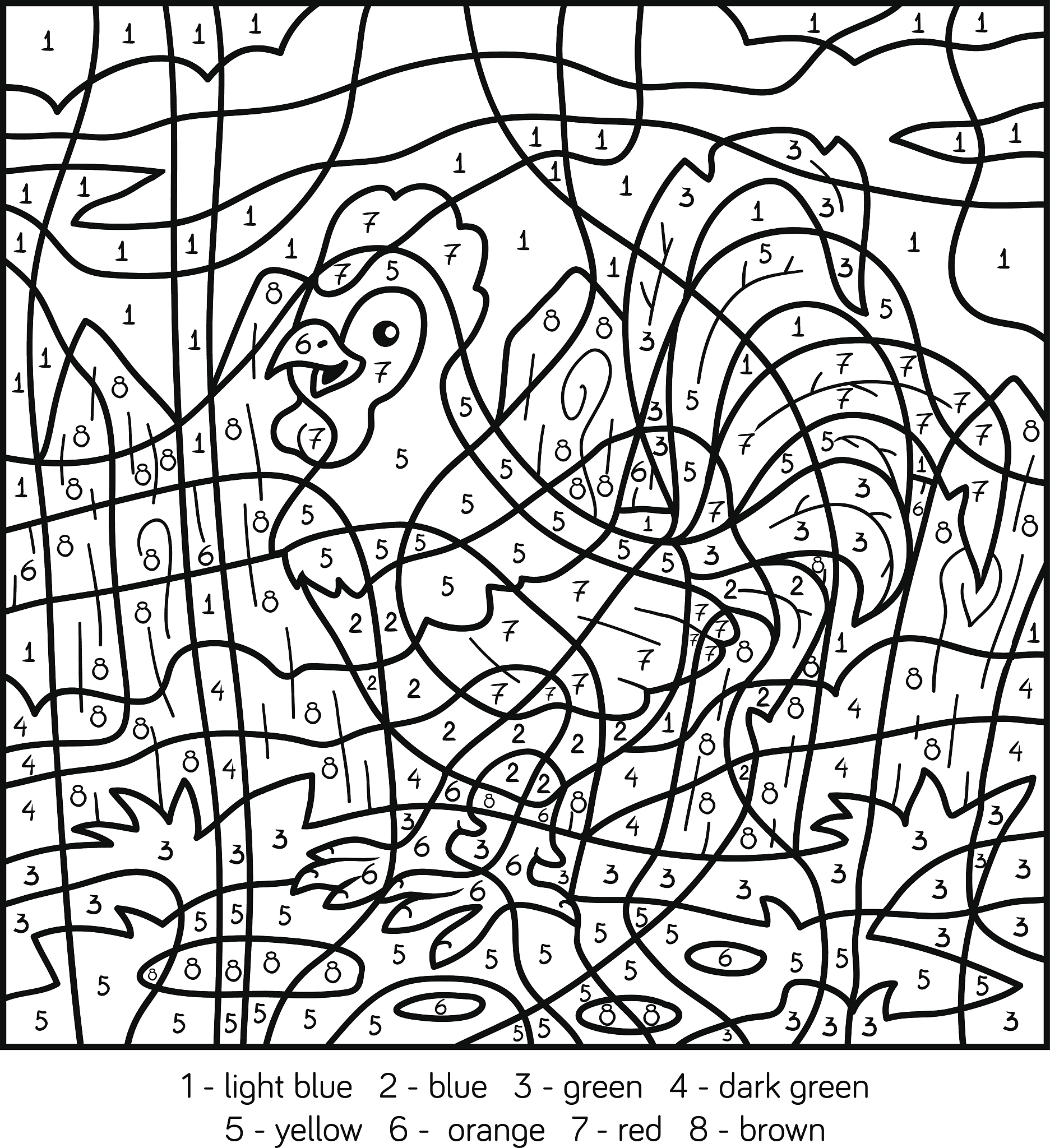 公鸡下蛋游戏过程
