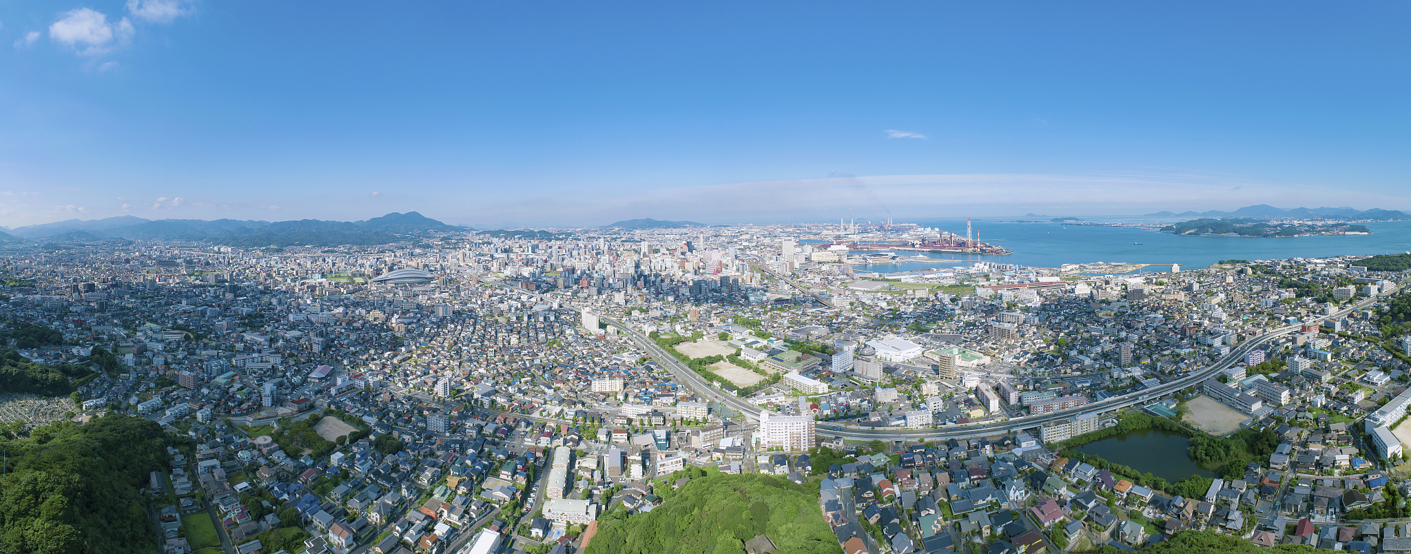 landscape of kitakyushu city