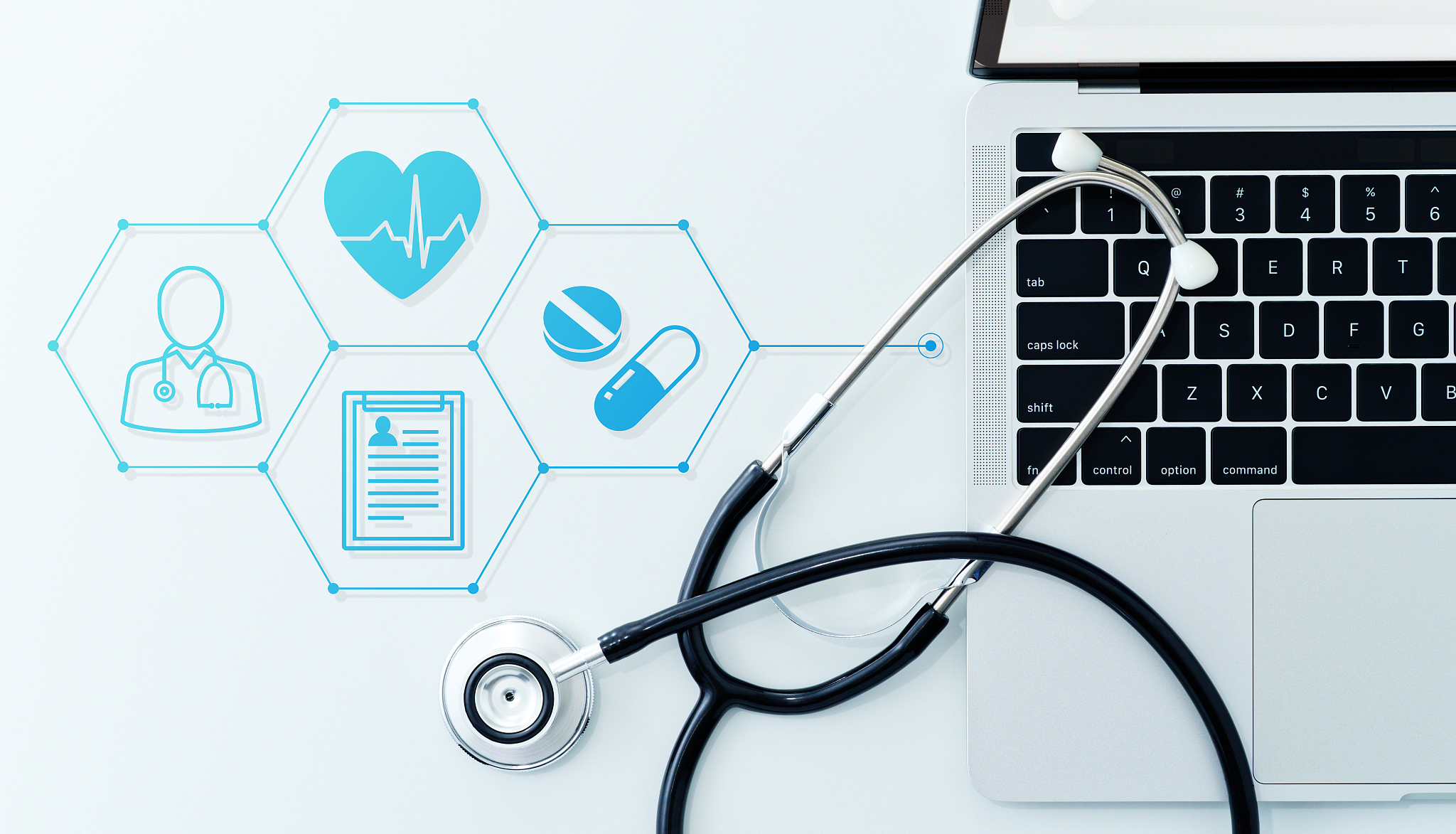 healthcare technology and telemedicine concept.