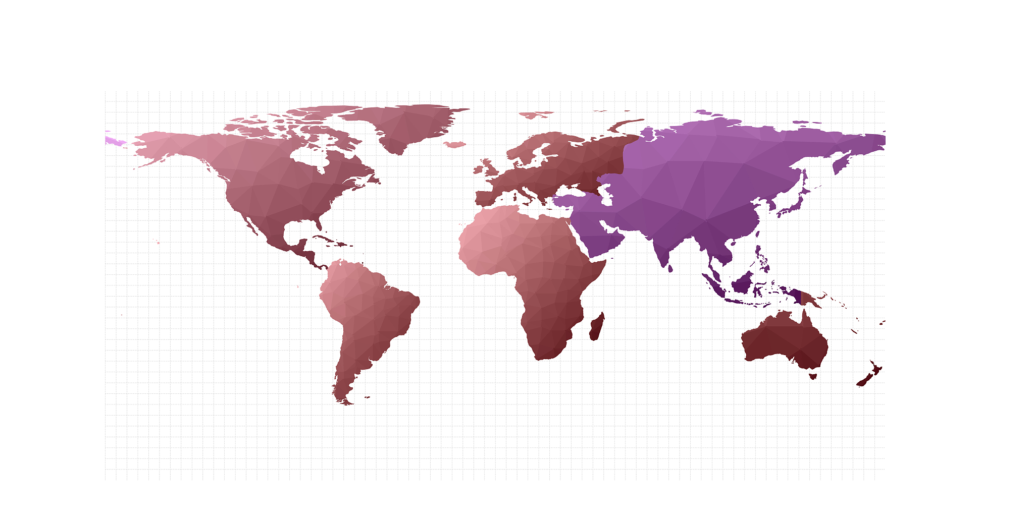 colorful world map.