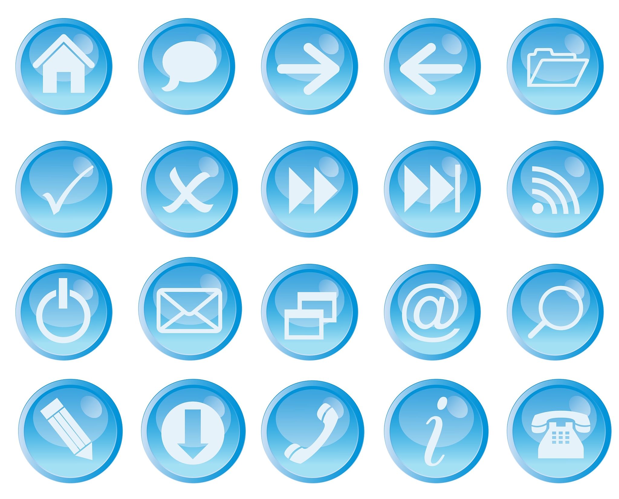 icon set for web