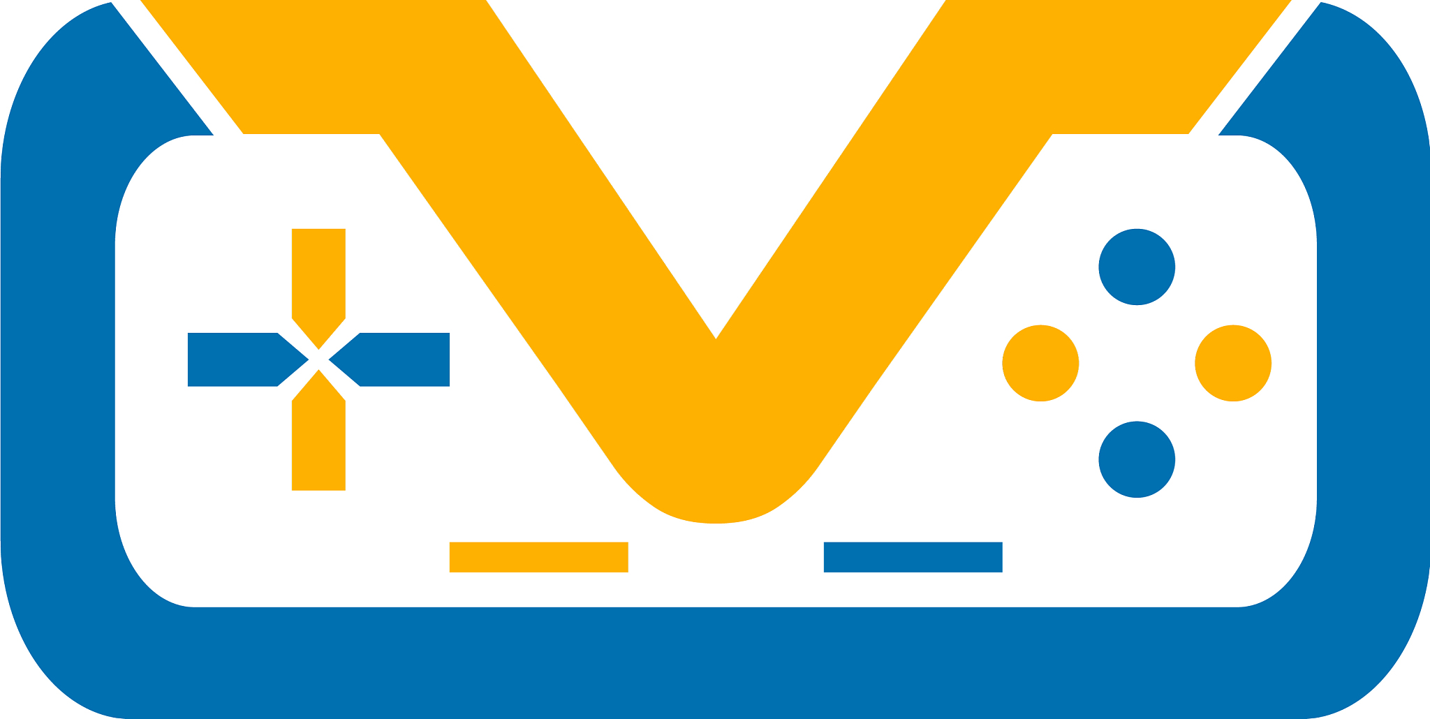 game joystick or device controller logo