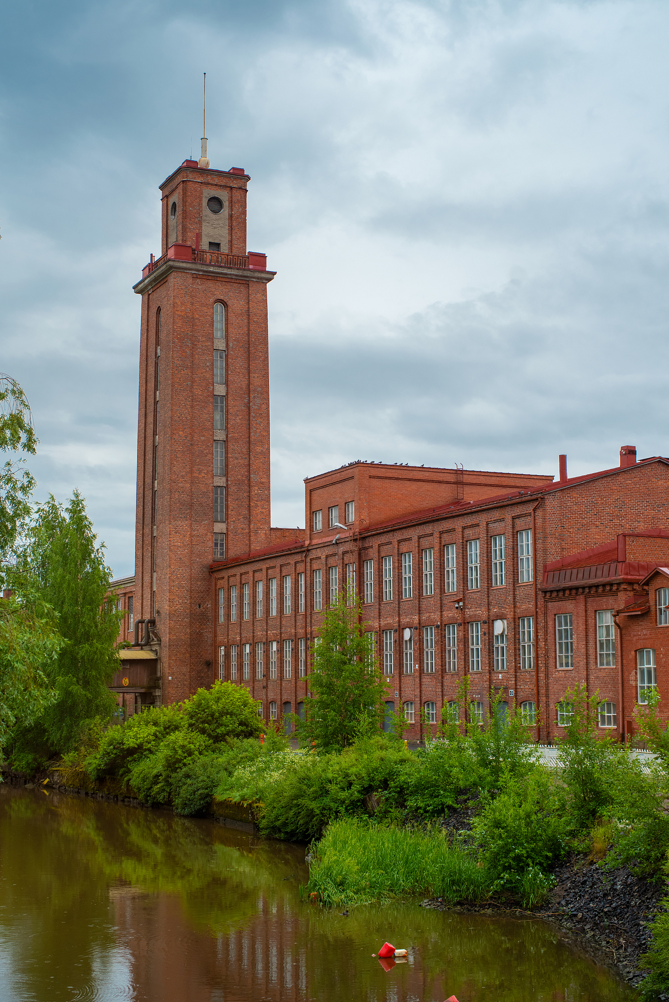 finlayson factory area in forssa, finland