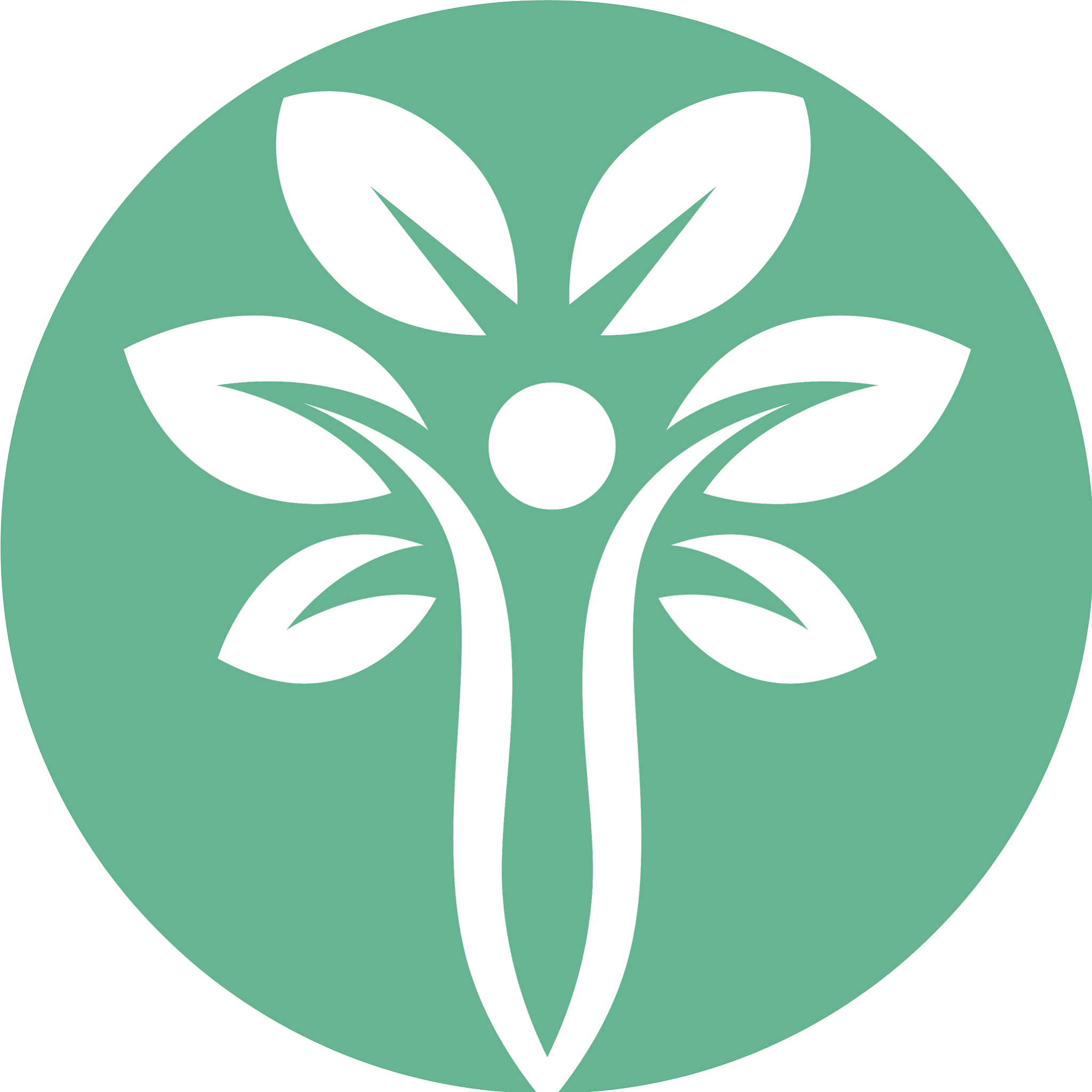 health people and leaves nature logo sign