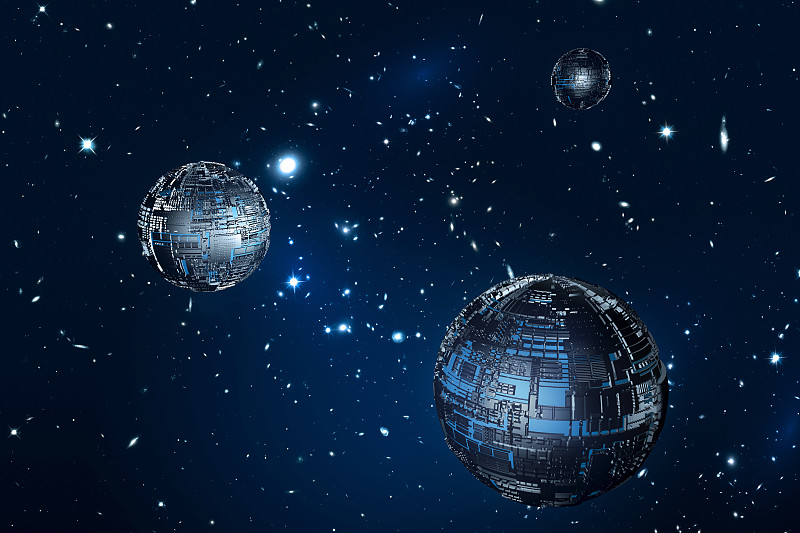 宇宙空间创意星球